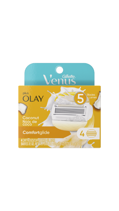 Gillette venus comfortglide 2025 plus olay coconut