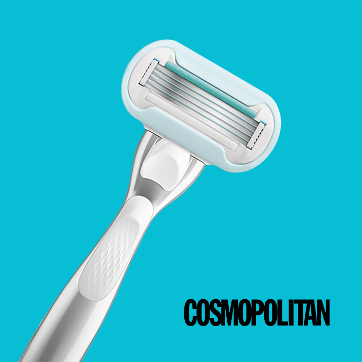 Le rasoir Gillette Venus Extra Smooth Sensitive approuvé par Cosmopolitan