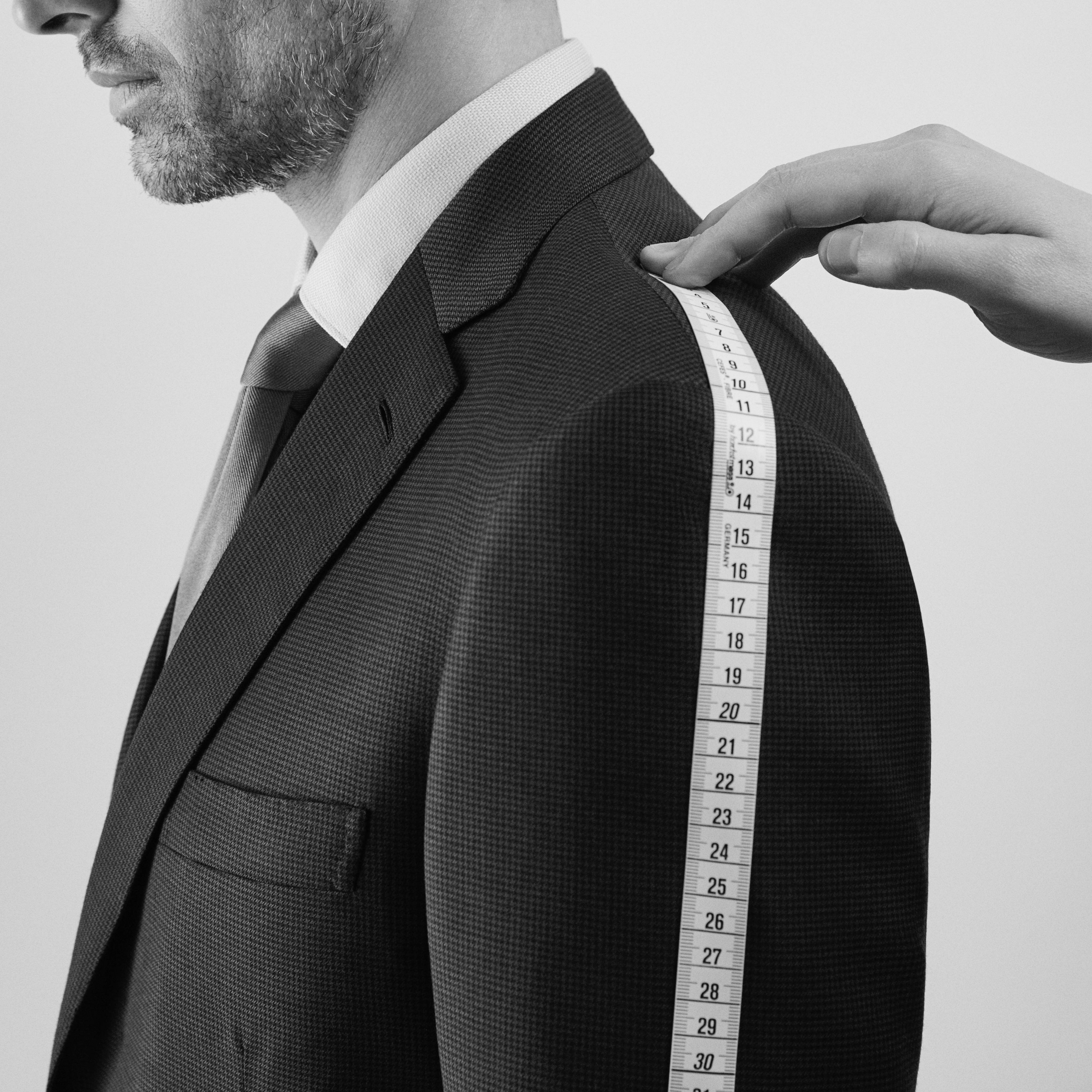A tailor bust with a basted Brioni Bespoke jacket