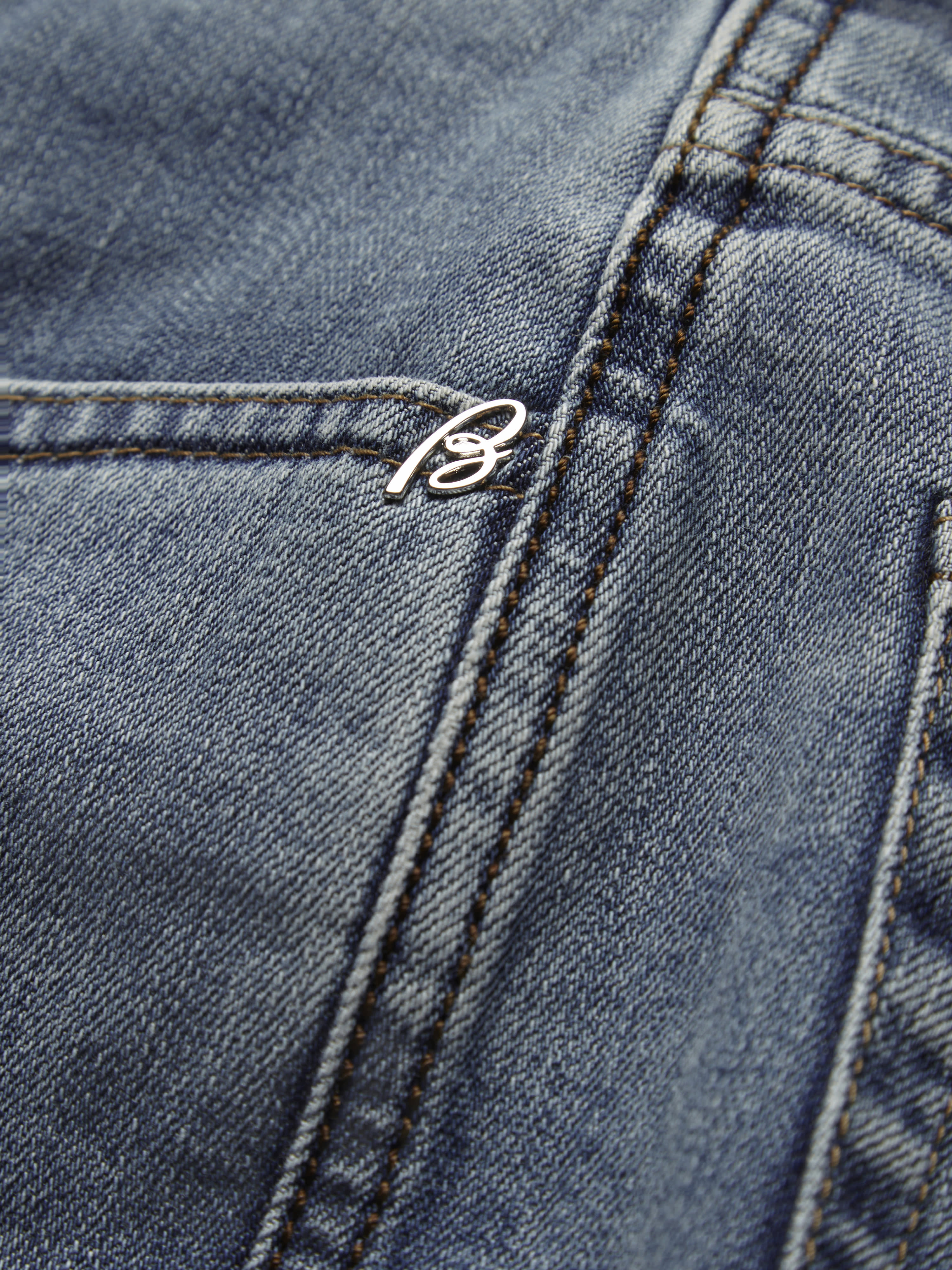 Blue cotton Chamonix jeans | Brioni® US Official Store