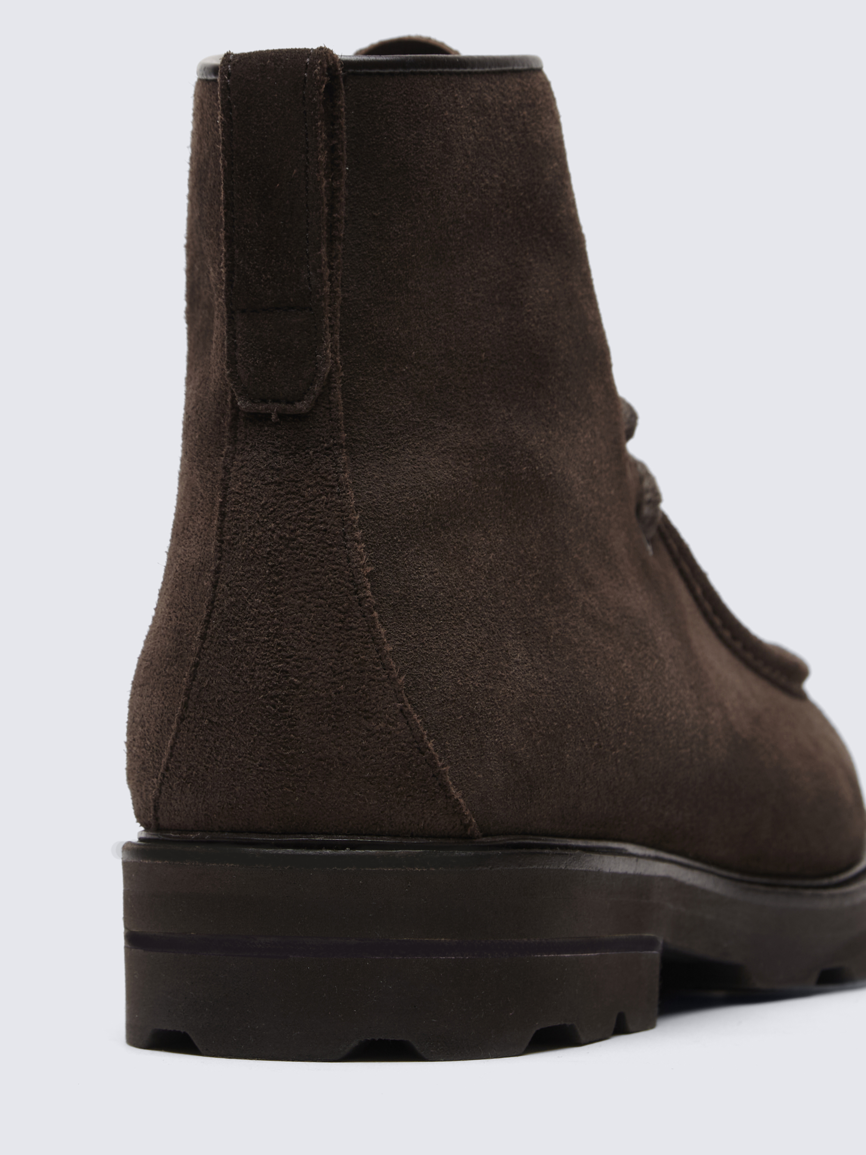 ブラウン スエード レースアップ ブーティ ブラウン スエード レースアップ ブーティ