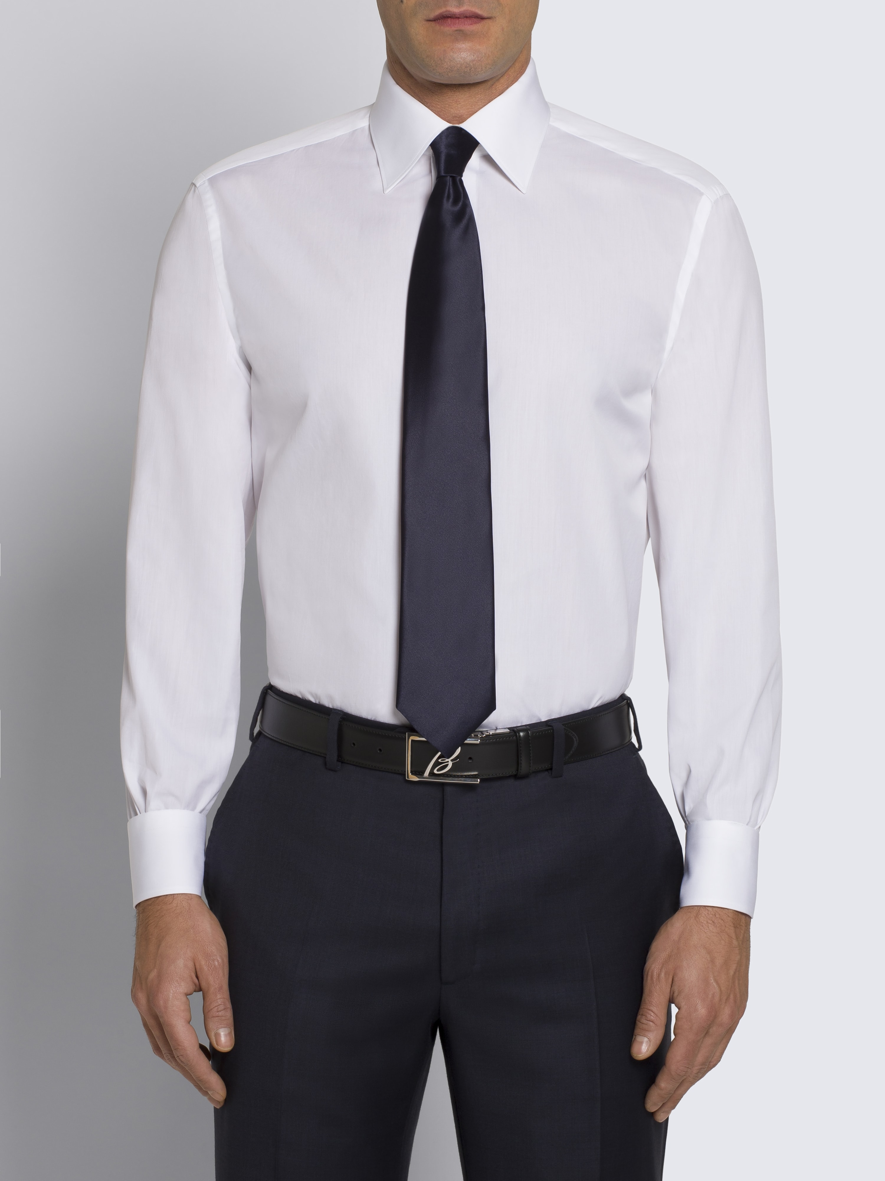 Formal shirt hotsell with tie