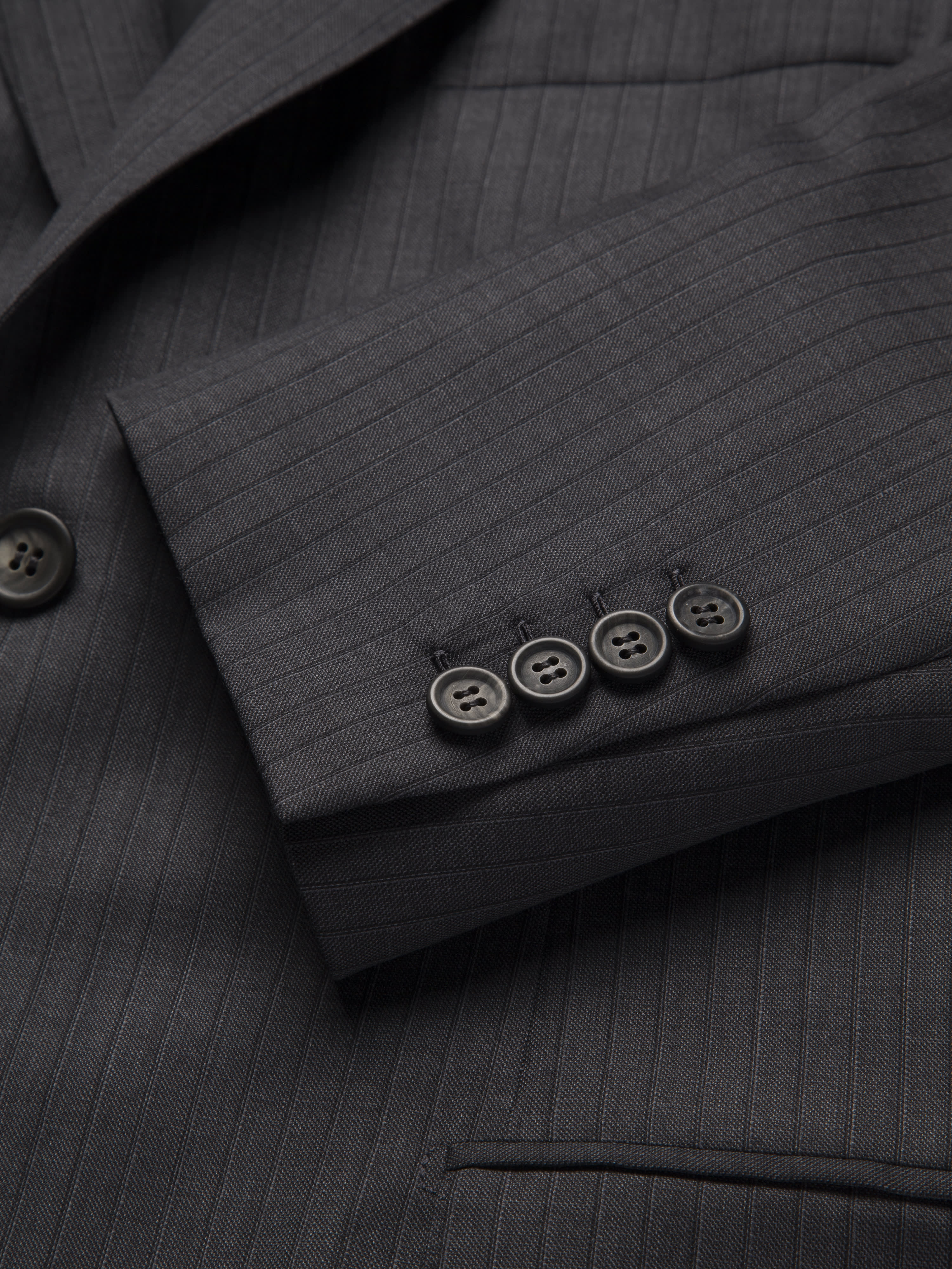 Dark grey Super 170's virgin wool Brunico suit | Brioni® US Official Store