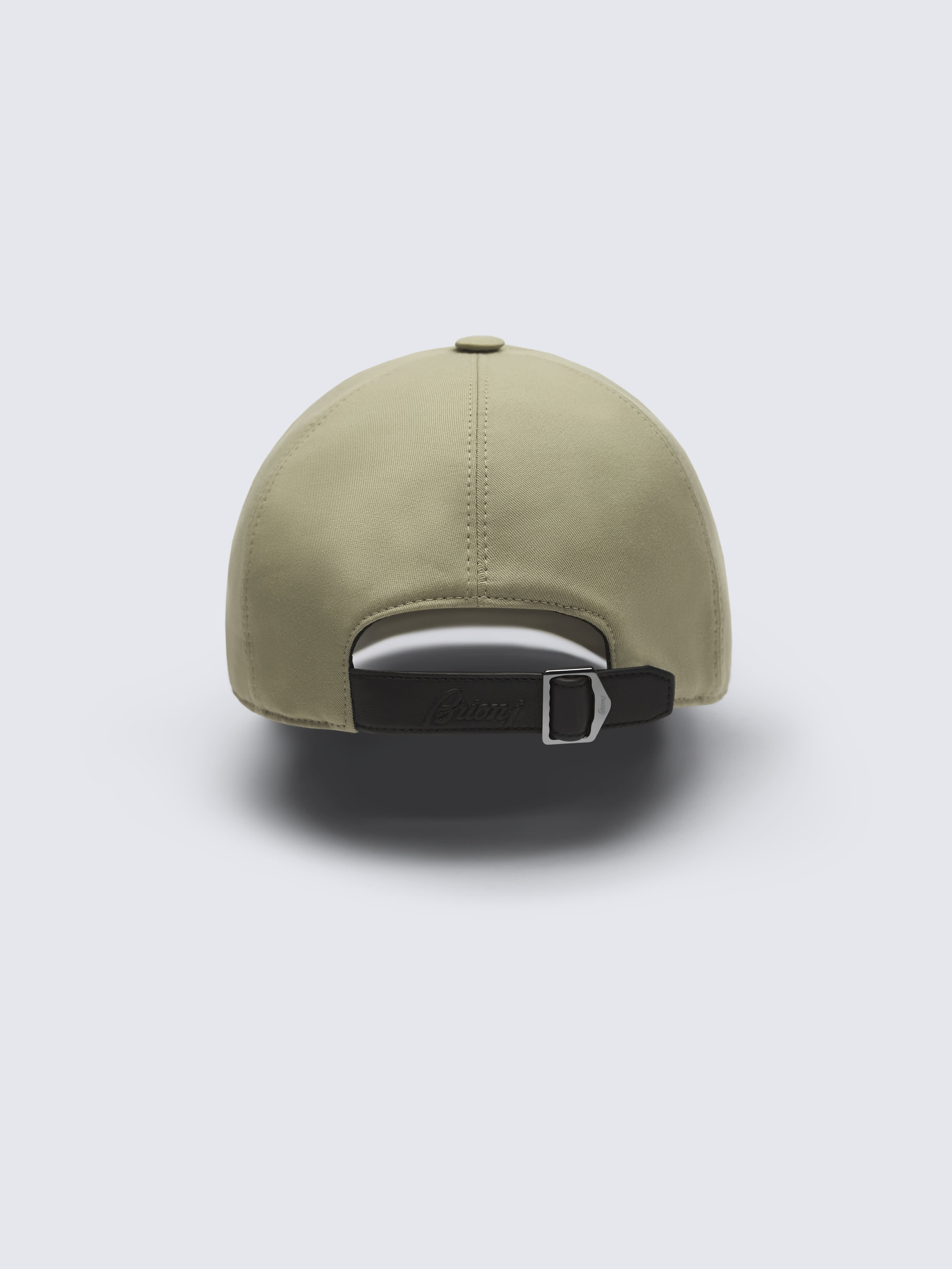 Beige Sea Island cotton baseball hat | Brioni® US Official Store