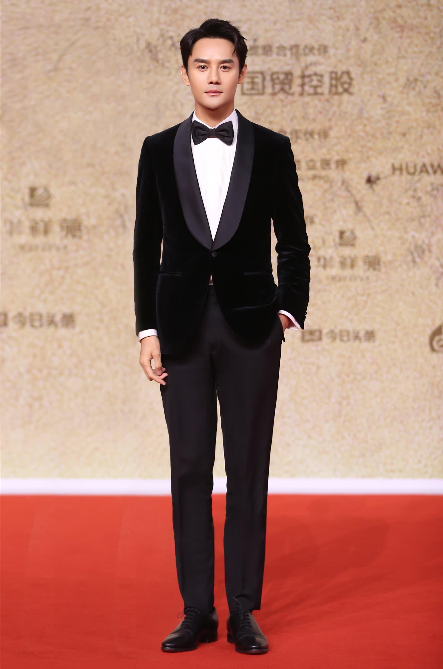 Kai Wang, chinese actor wearing Brioni