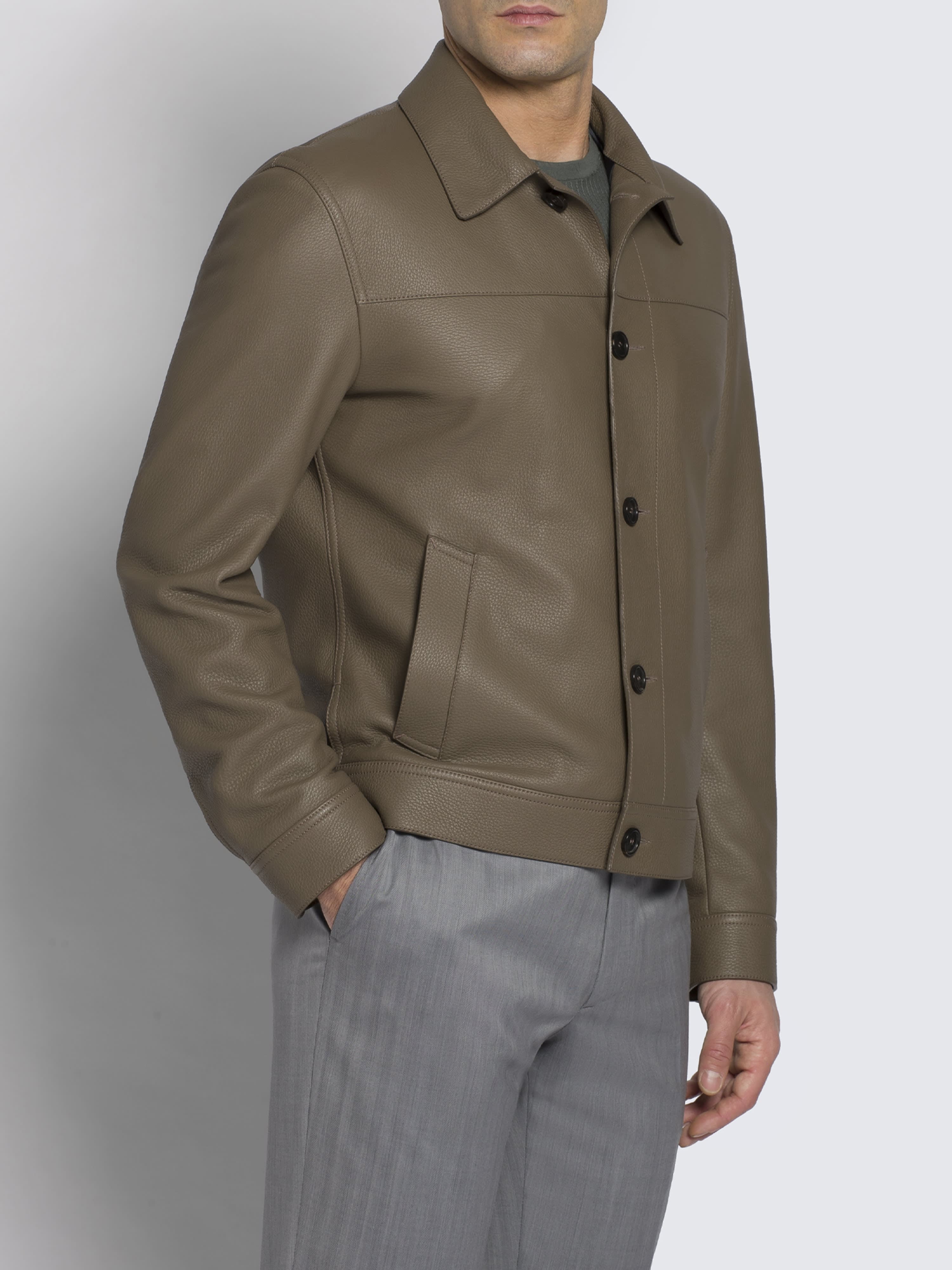 Leather jackets | Brioni® US Official Store