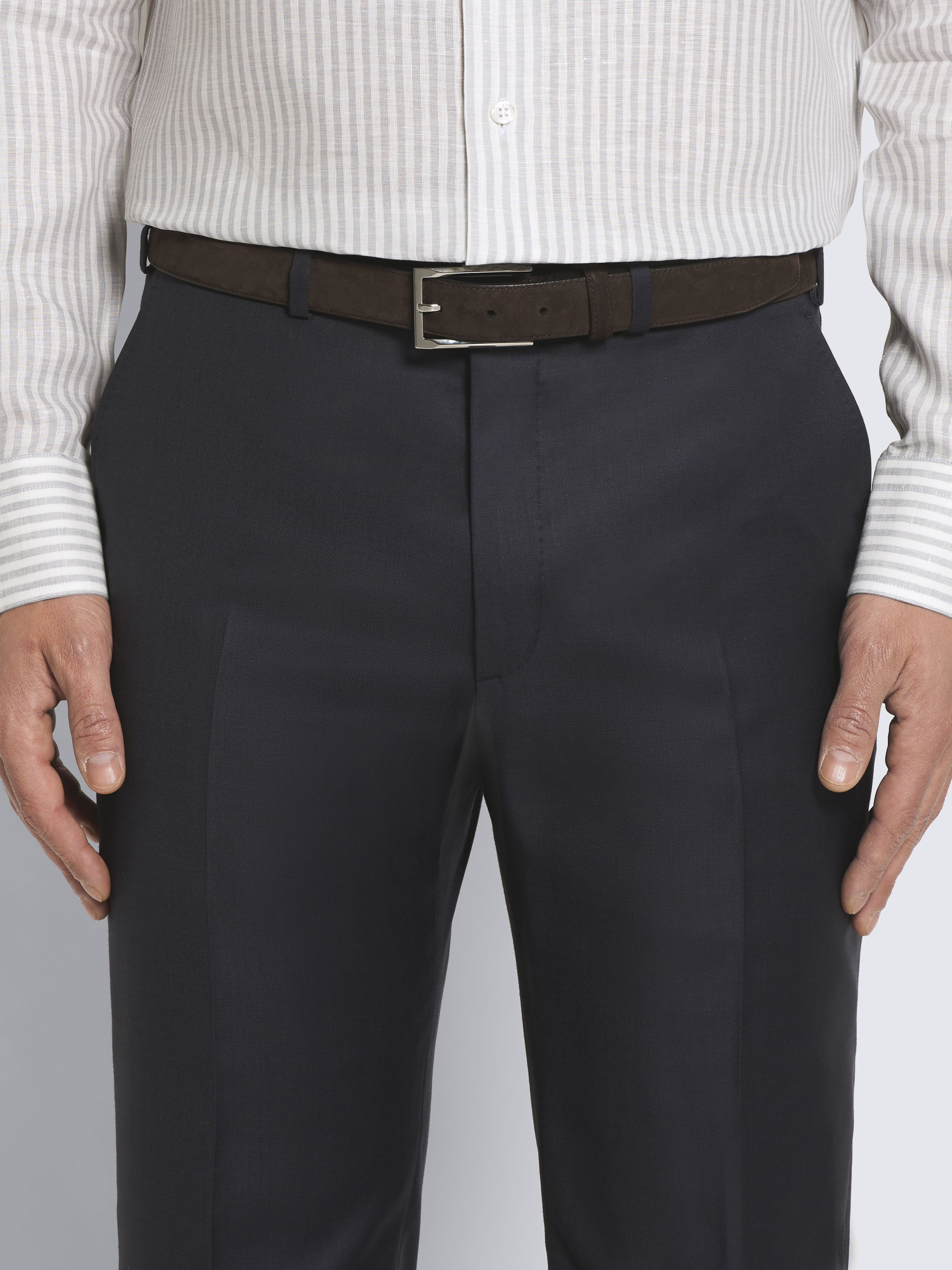 Brown suede belt  Brioni® IN Official Store