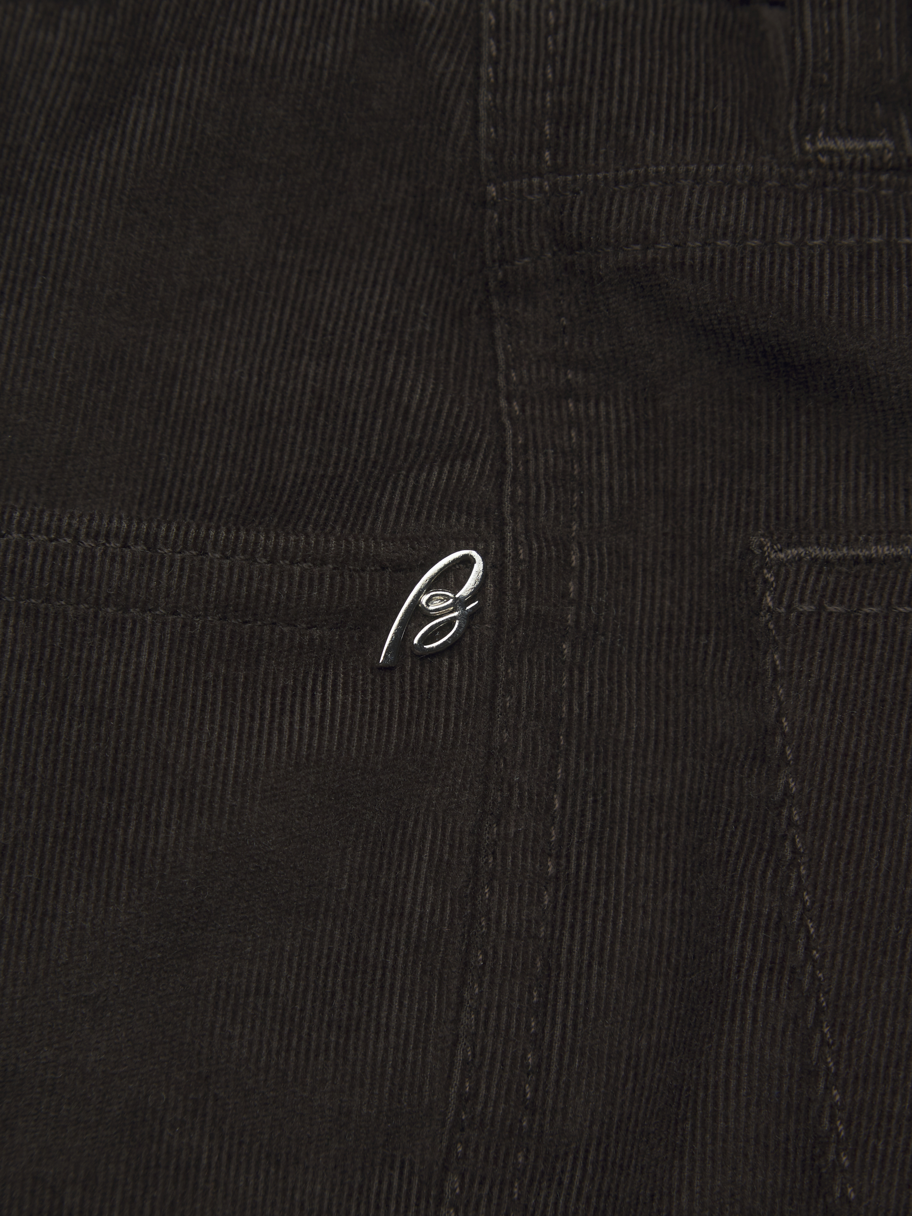 【BAON】Miro Color Corduroy Pants John Blair Relaxed-Fit Hidden Elastic Wide-Wale Corduroy