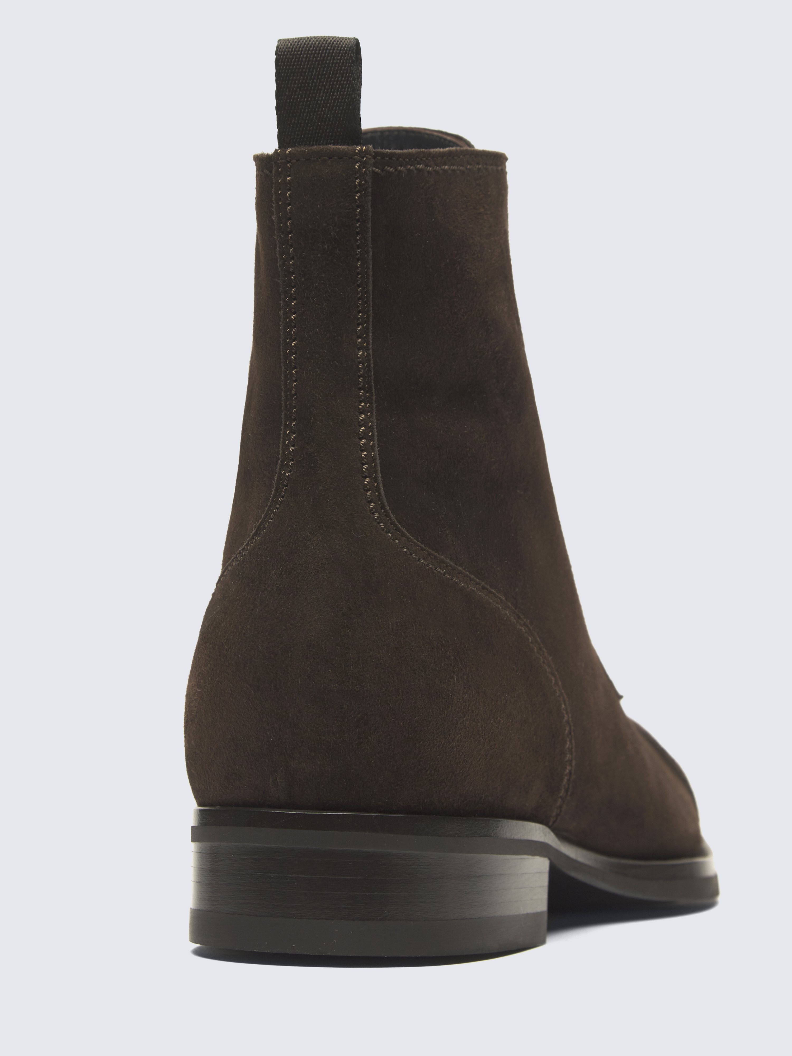 Brioni faux fur-lined suede boots - Brown
