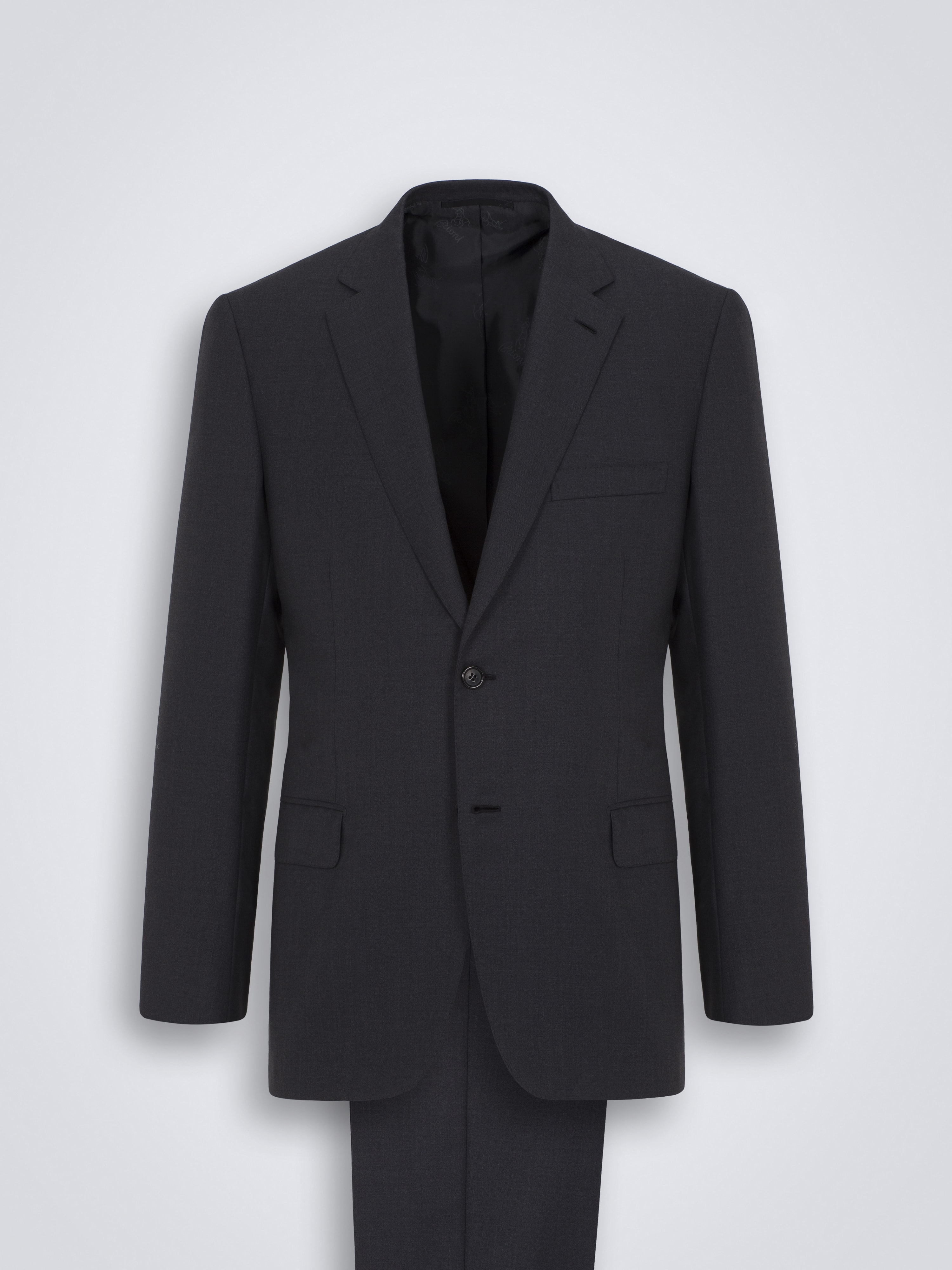 Essential' ブルニコ スーツ グレー スーパー160バージンウール 