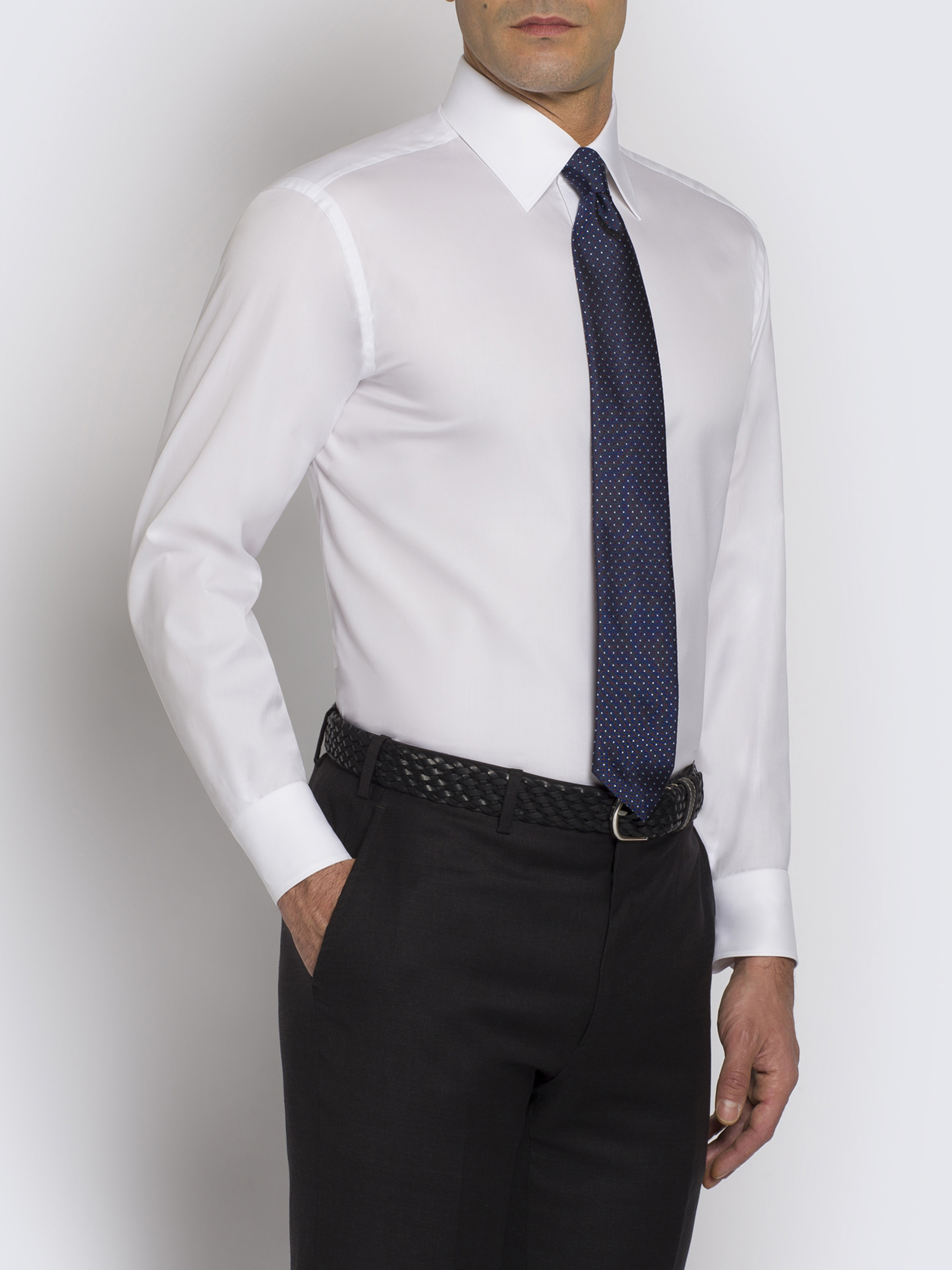 世界最高級 Brioni ブリオーニ コットン ドレス ビジネス シャツ RCB40MP90C39000R.jpg