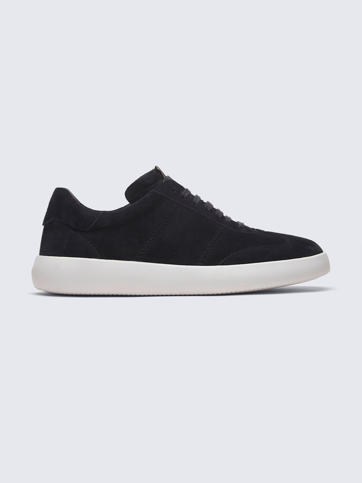 Navy Blue Suede Olympia Sneakers 