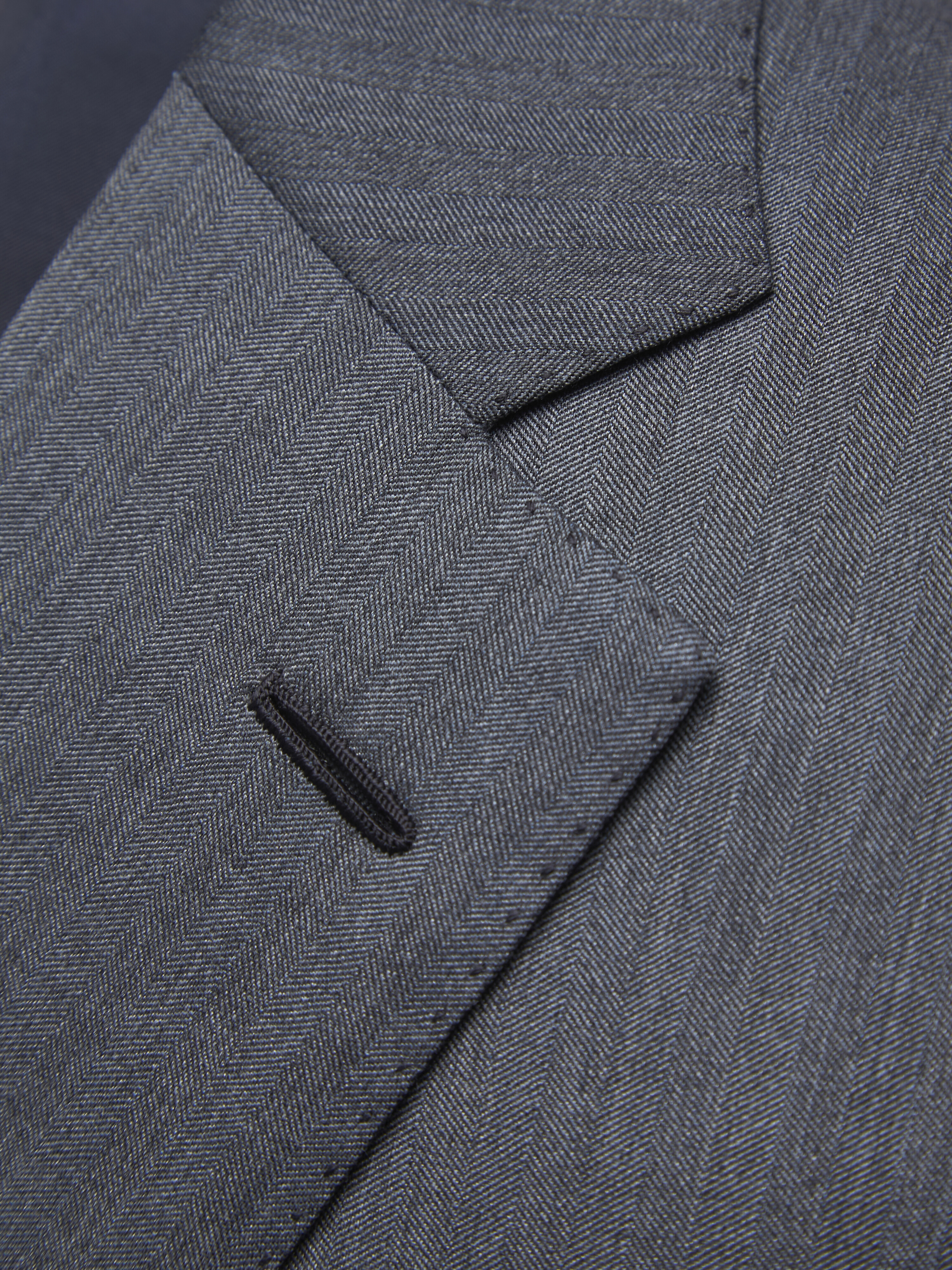 Dark grey virgin wool and silk Brunico suit | Brioni® AT Official