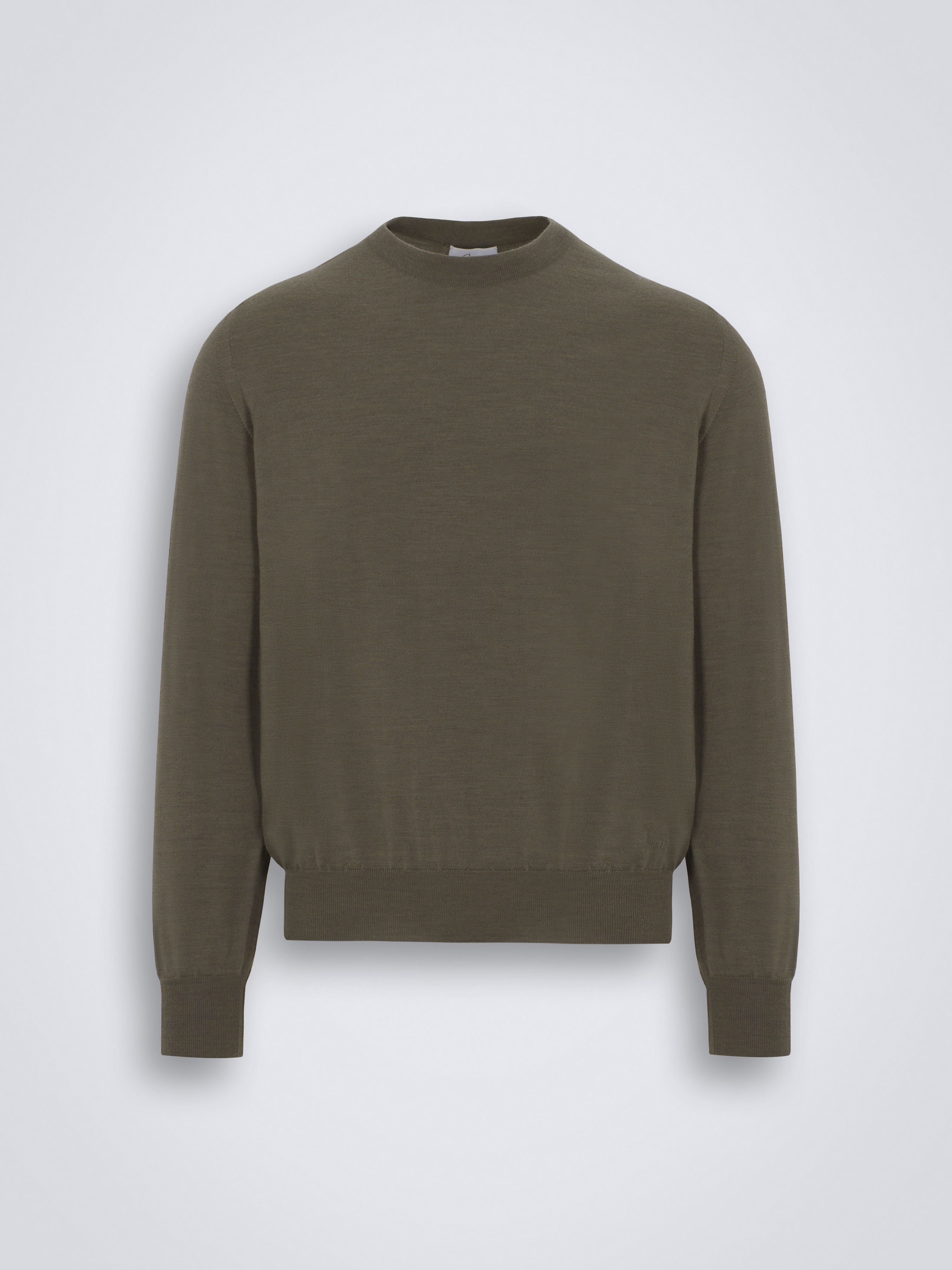olive green mens sweater