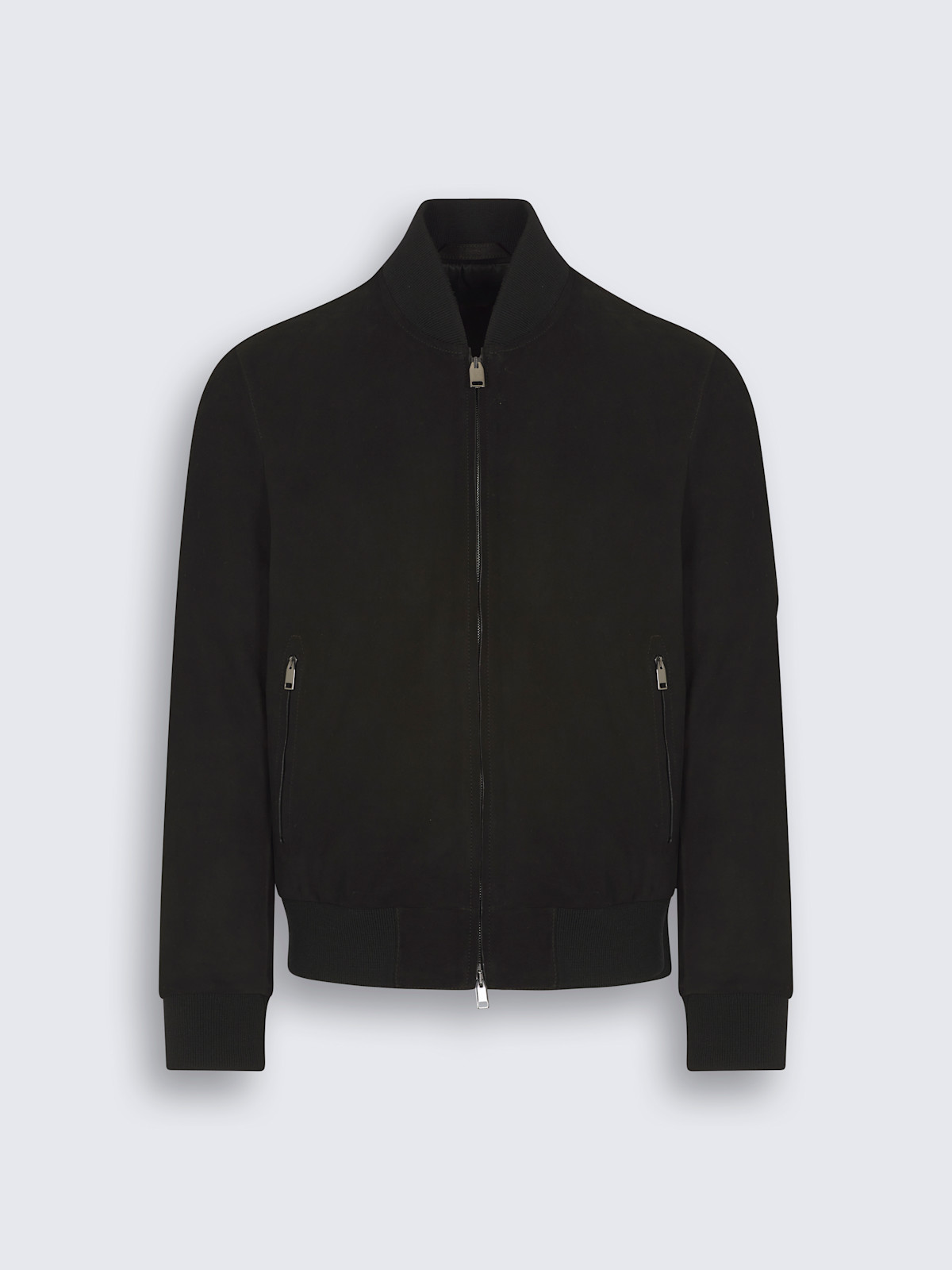 BOMBER SUEDE - NOIR