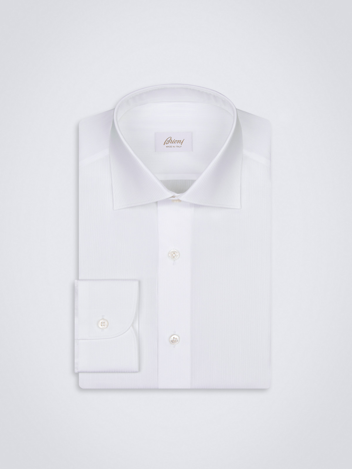 White cotton formal shirt Brioni® HK Official Store