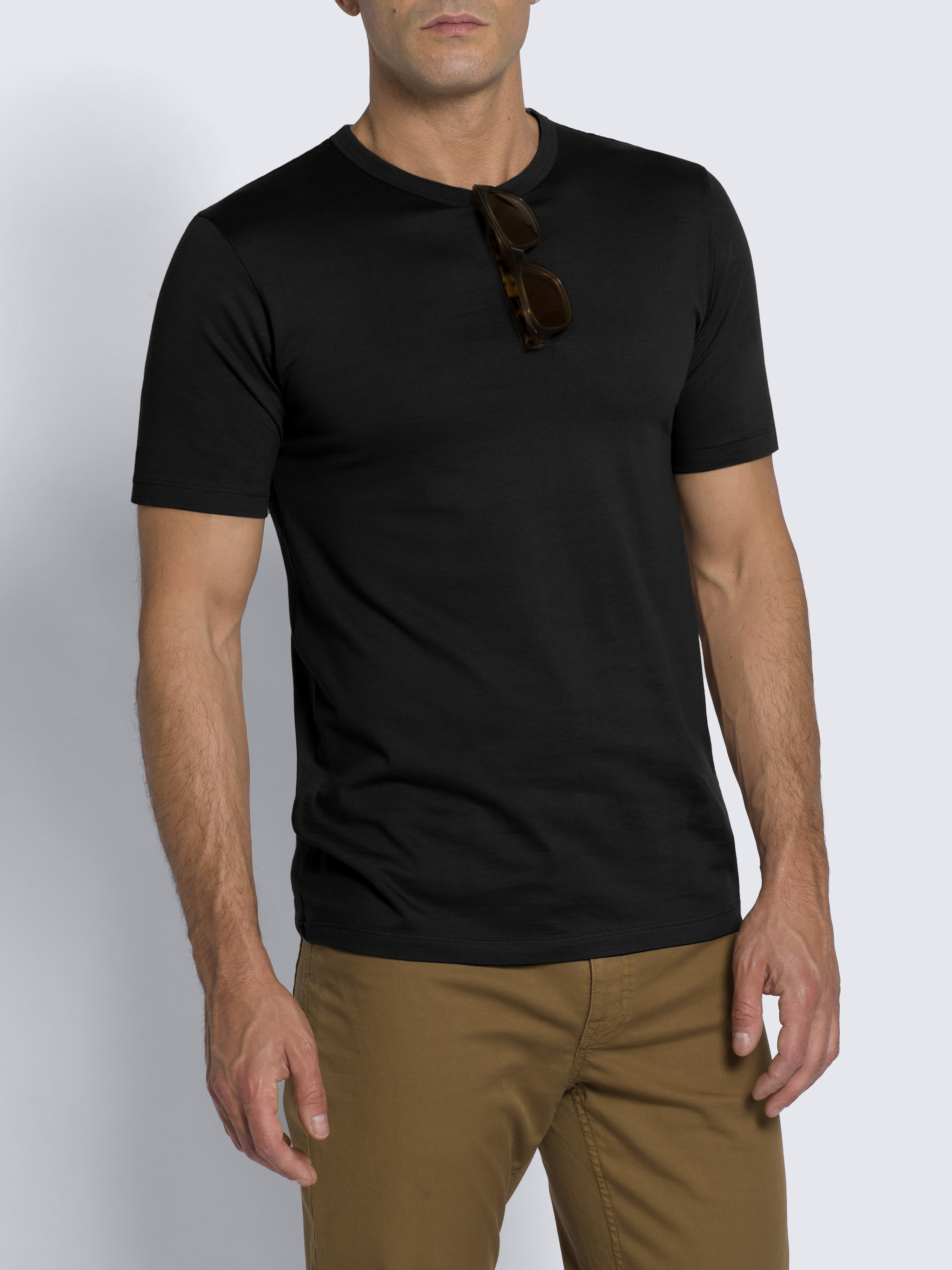 Black Sea Island cotton Tshirt Brioni® JP Official Store