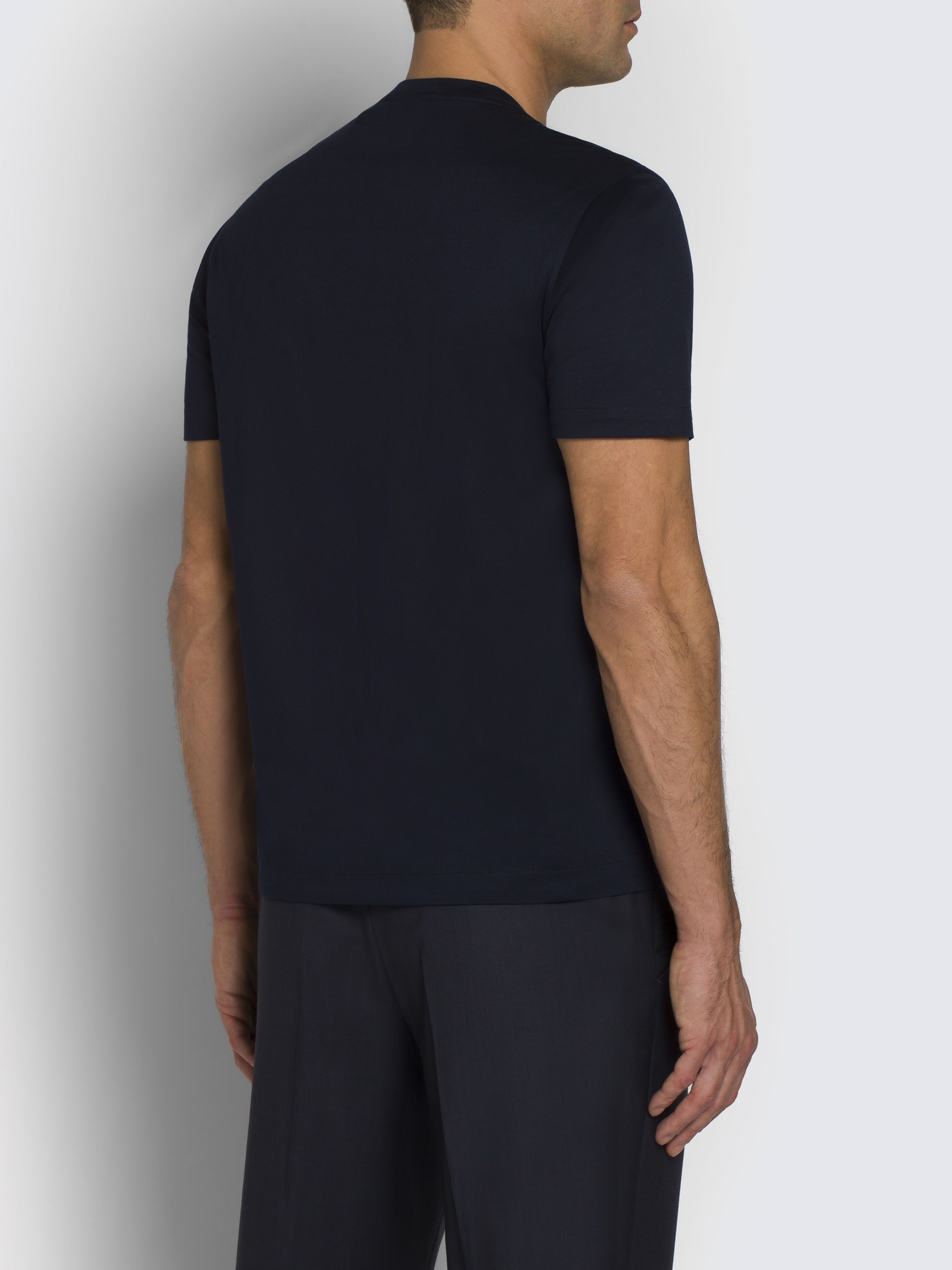 Tシャツ・カットソー NAVY BLUE COTTON T-SHIRT Next Level Unisex Cool Blue Cotton Tee