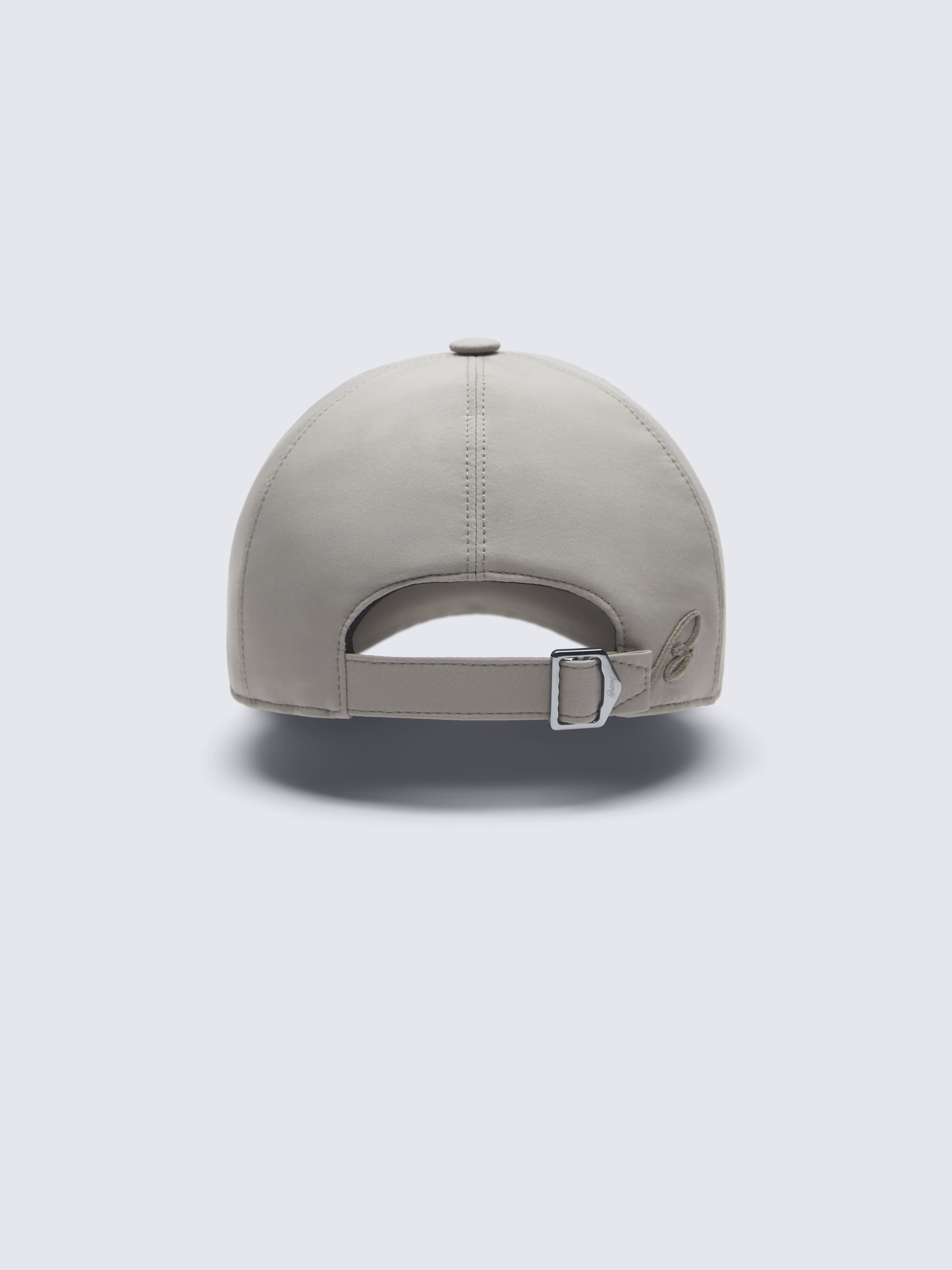 Beige Sea Island cotton baseball hat | Brioni® US Official Store | Baseball Caps