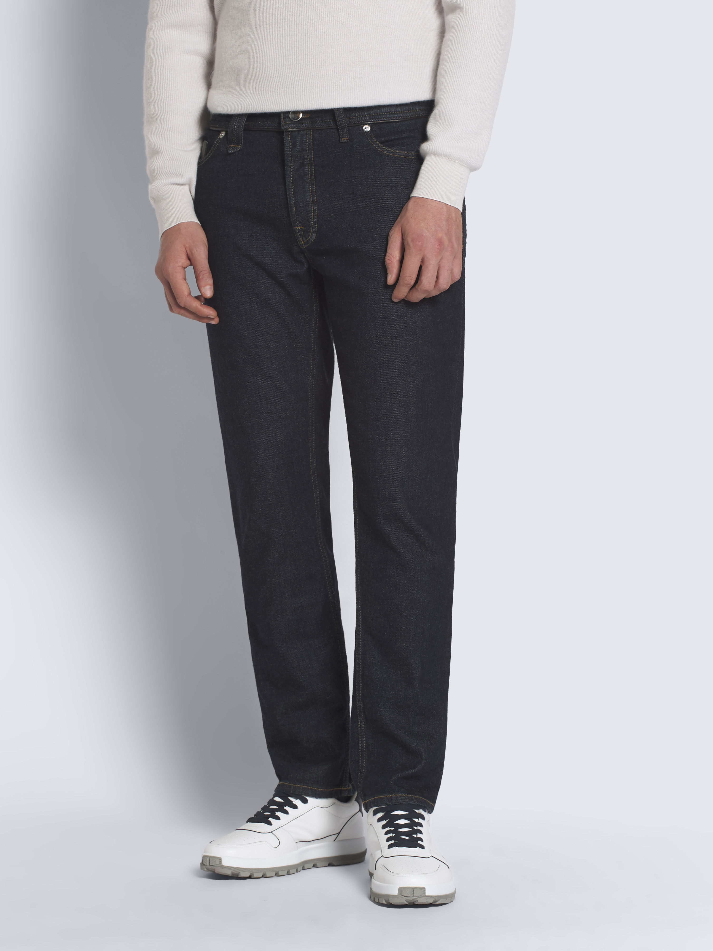 エラブ！美品Brioni ブリオーニ ブルーデニム ストレートジーンズ エラブ様専用！美品Brioni ブリオーニ ブルーデニム ストレート