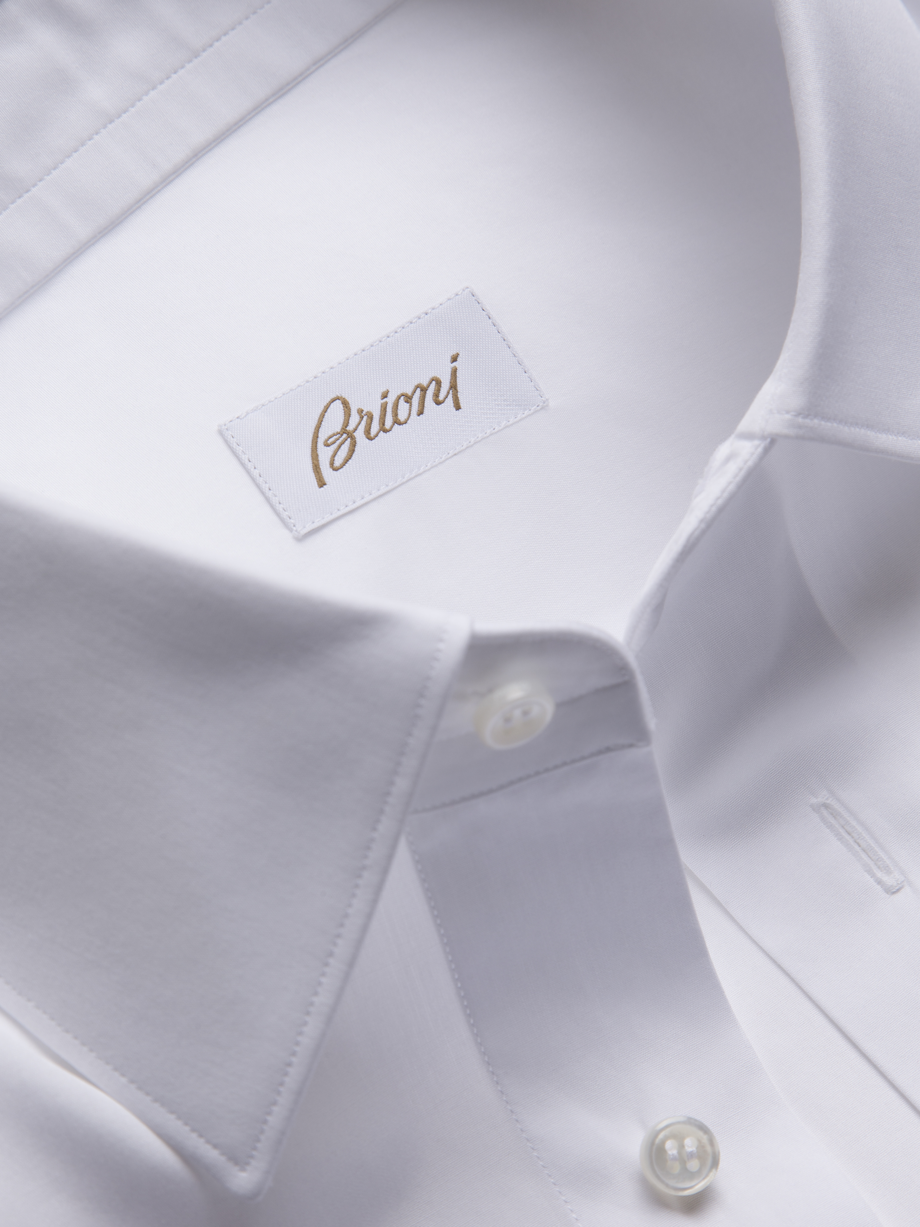 Brioni Off-White Relaxed Shirt