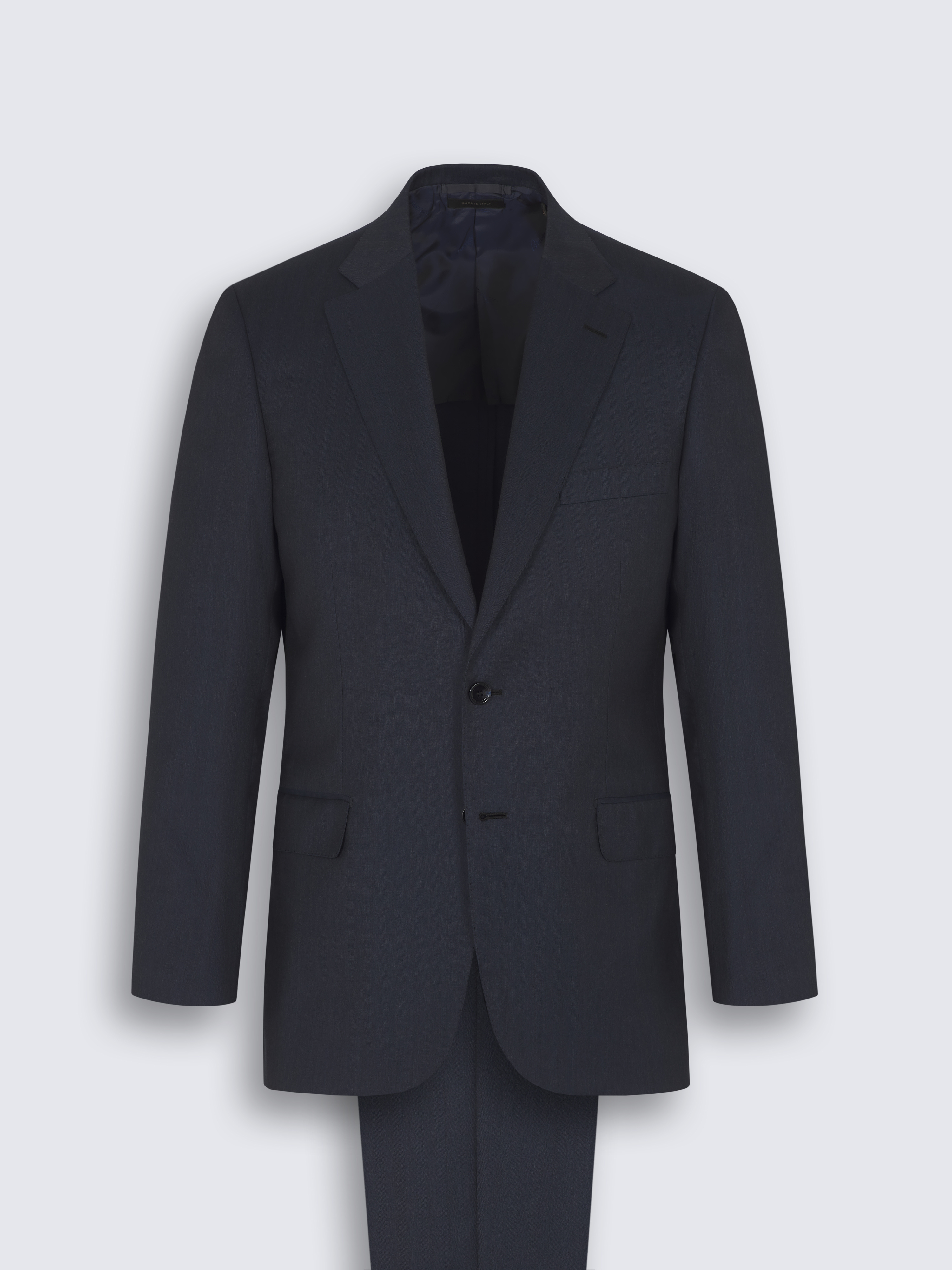 Brioni ネイビー シングルブレストスーツ Brioni シングルスーツ | ブルー | FARFETCH JP