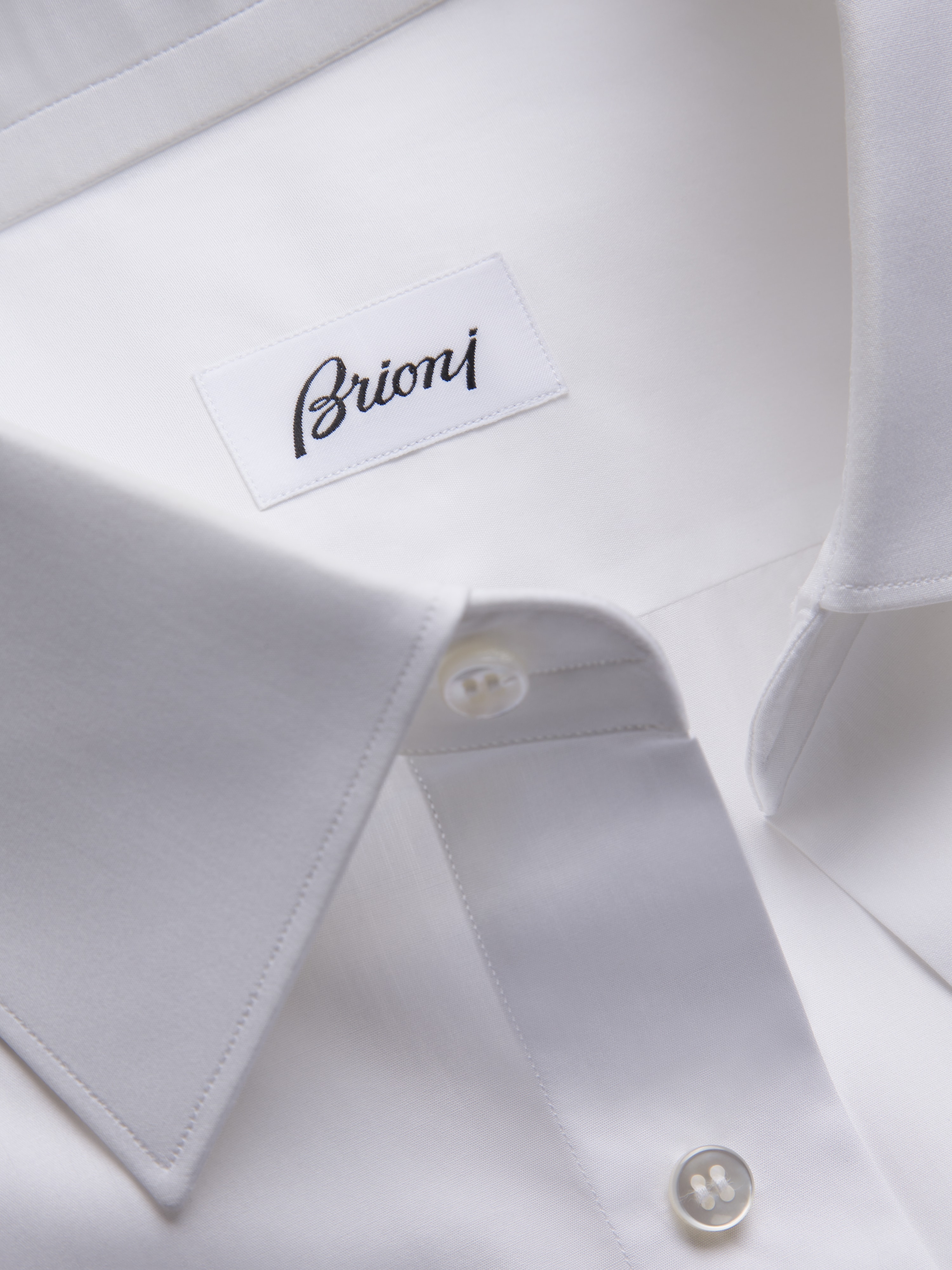 'Essential' white formal shirt