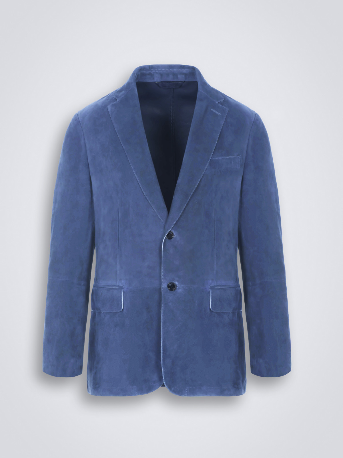 Light blue Monti suede blazer | Brioni® TH Official Store