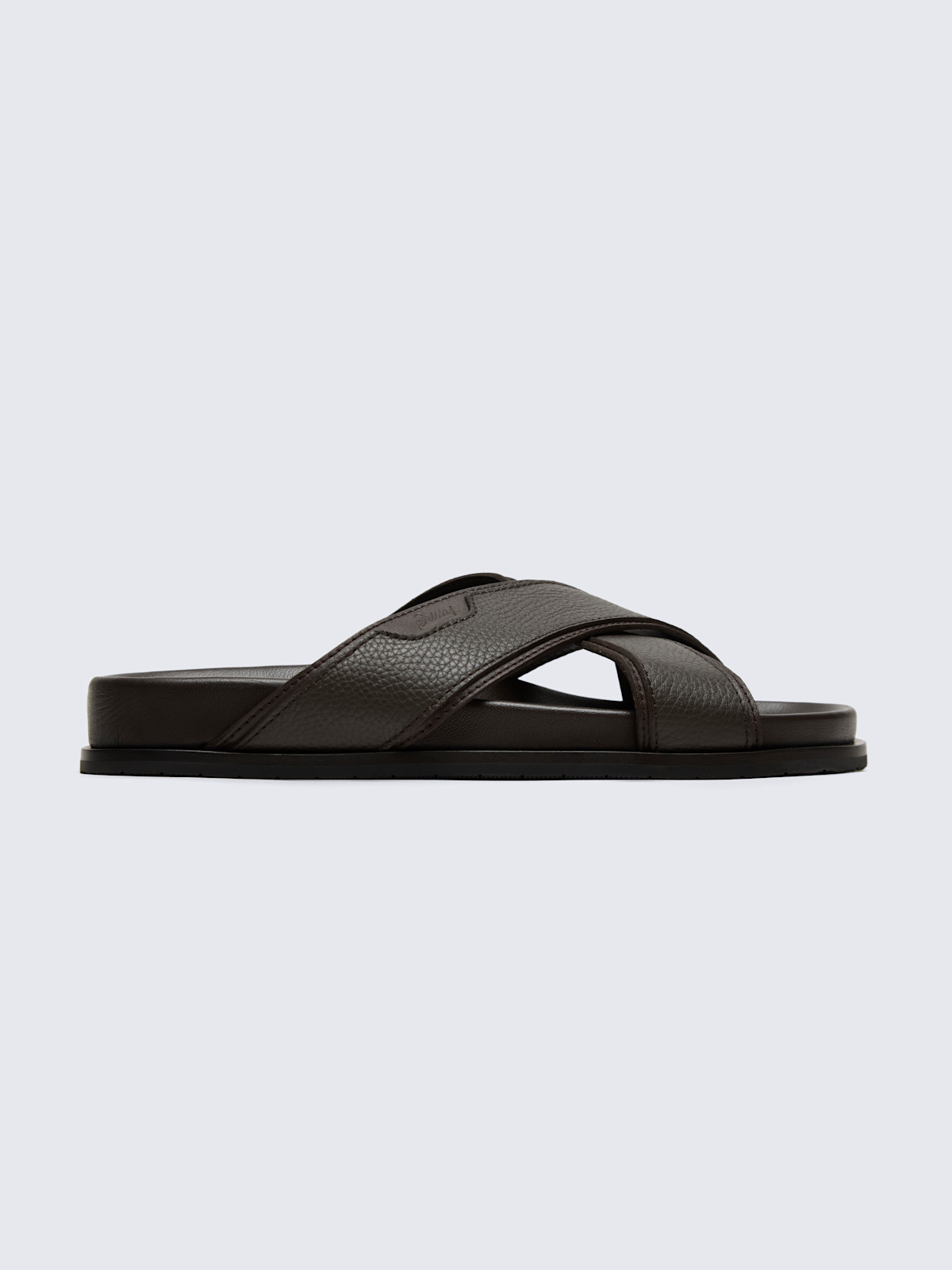 EXTRA SANDAL WHITE MIX BROWN CALFSKIN