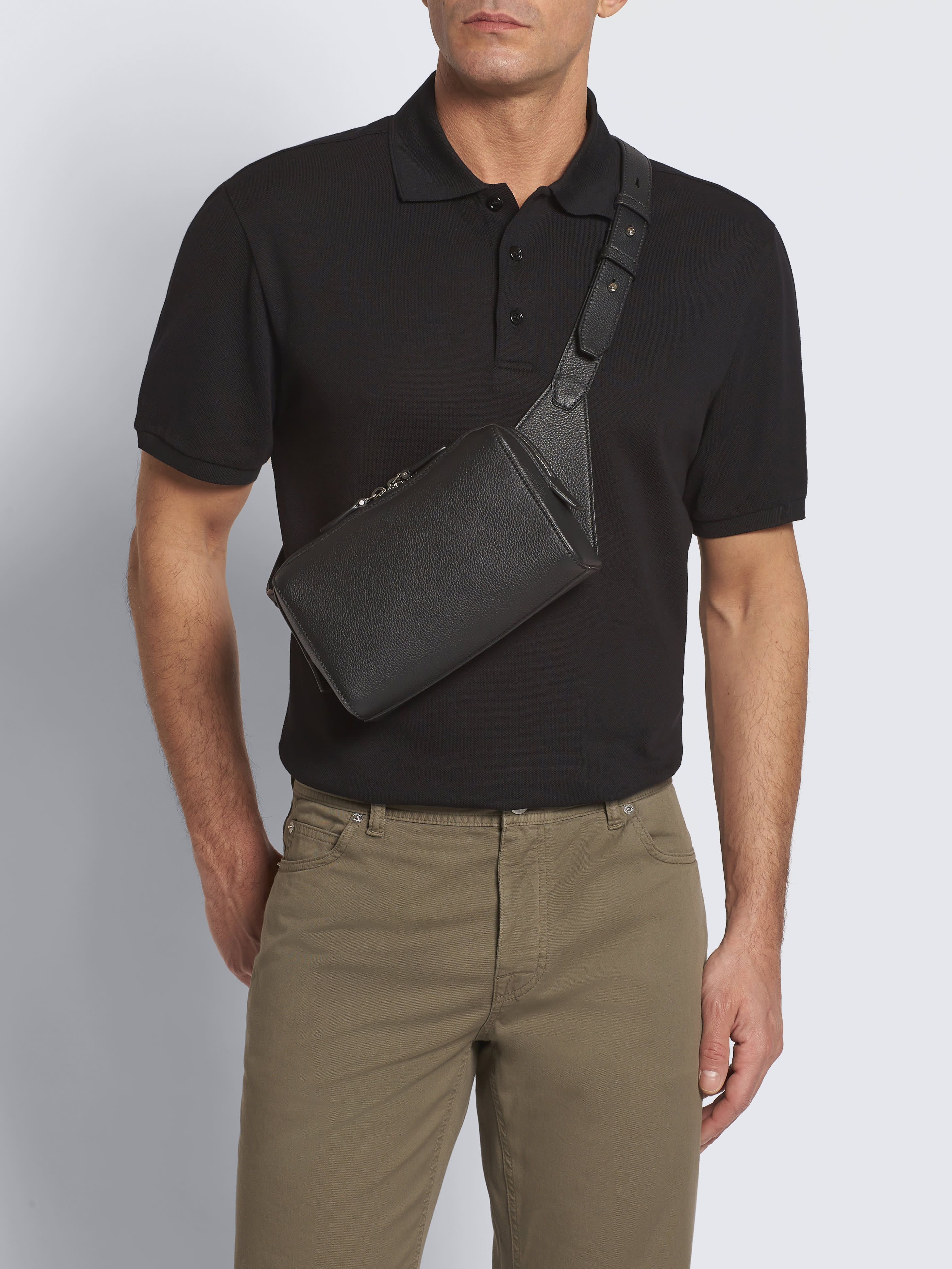 Leather belt bag - Tod's - Men