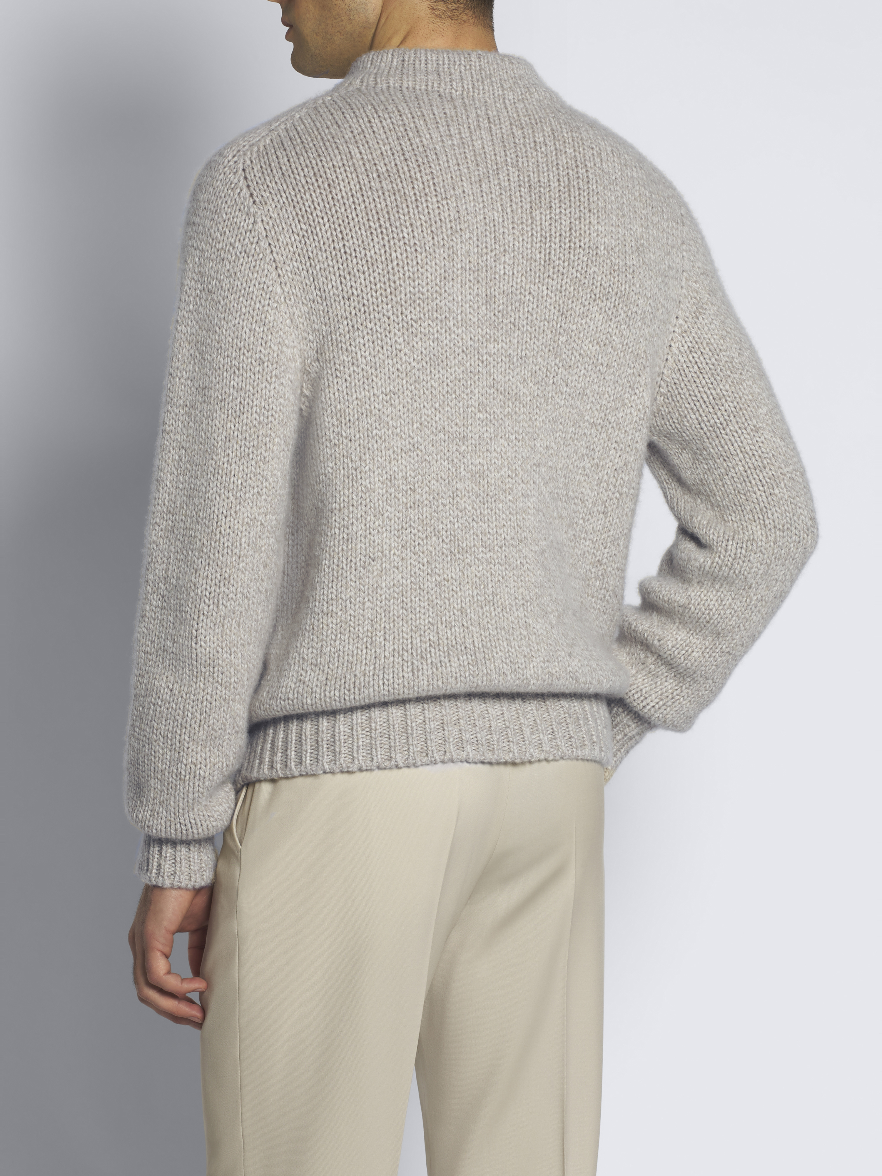 8*u様 polaura ポローラ モックネックロゴニット グレー モックネックロゴニット – poláura OFFICIAL ONLINE STORE