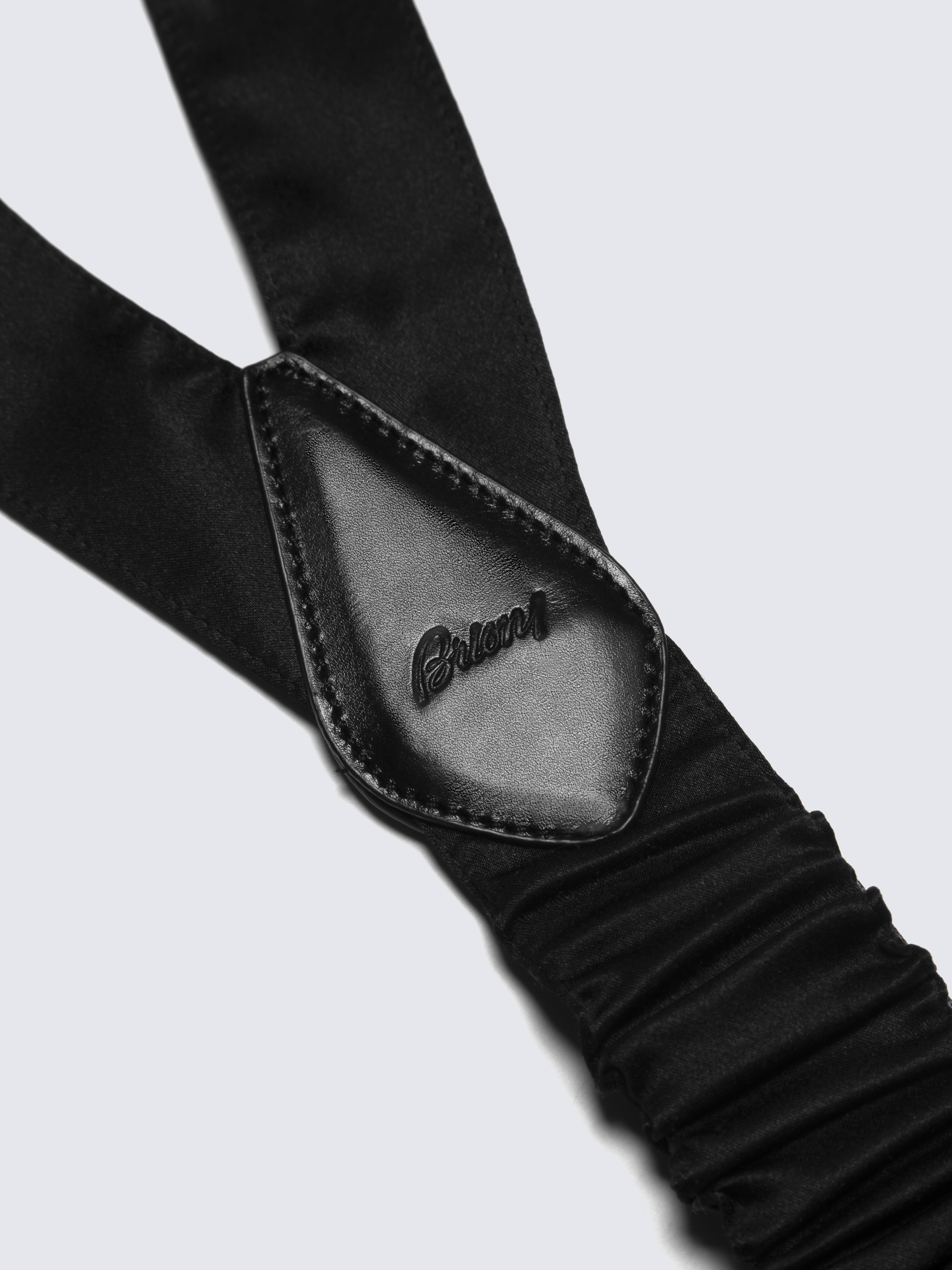 ✨専用✨ランバン LANVIN タキシードサスペンダー Essential ブラック シルク タキシード サスペンダー