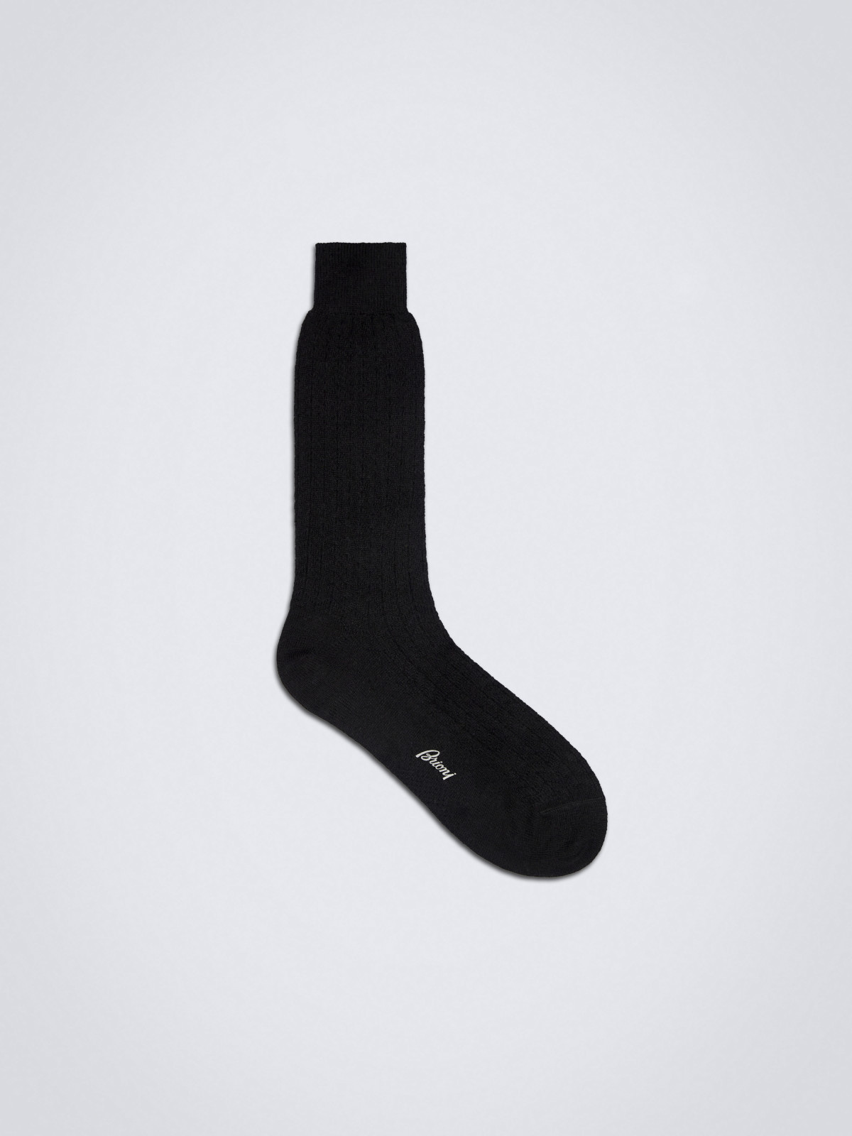 Black cashmere socks | Brioni® GB Official Store