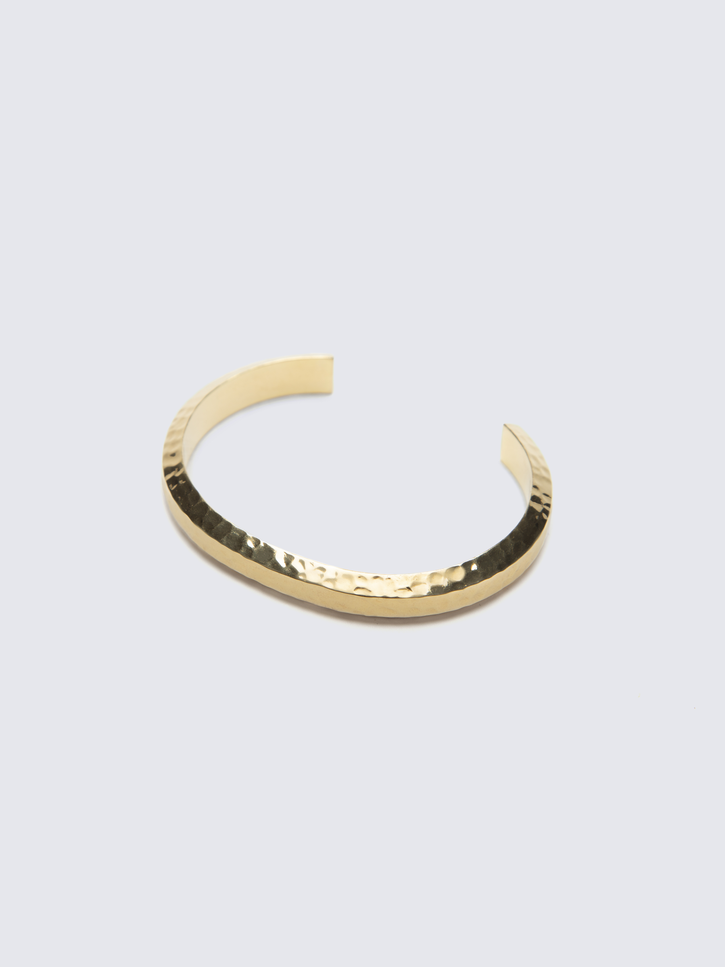Bronze hammered bracelet