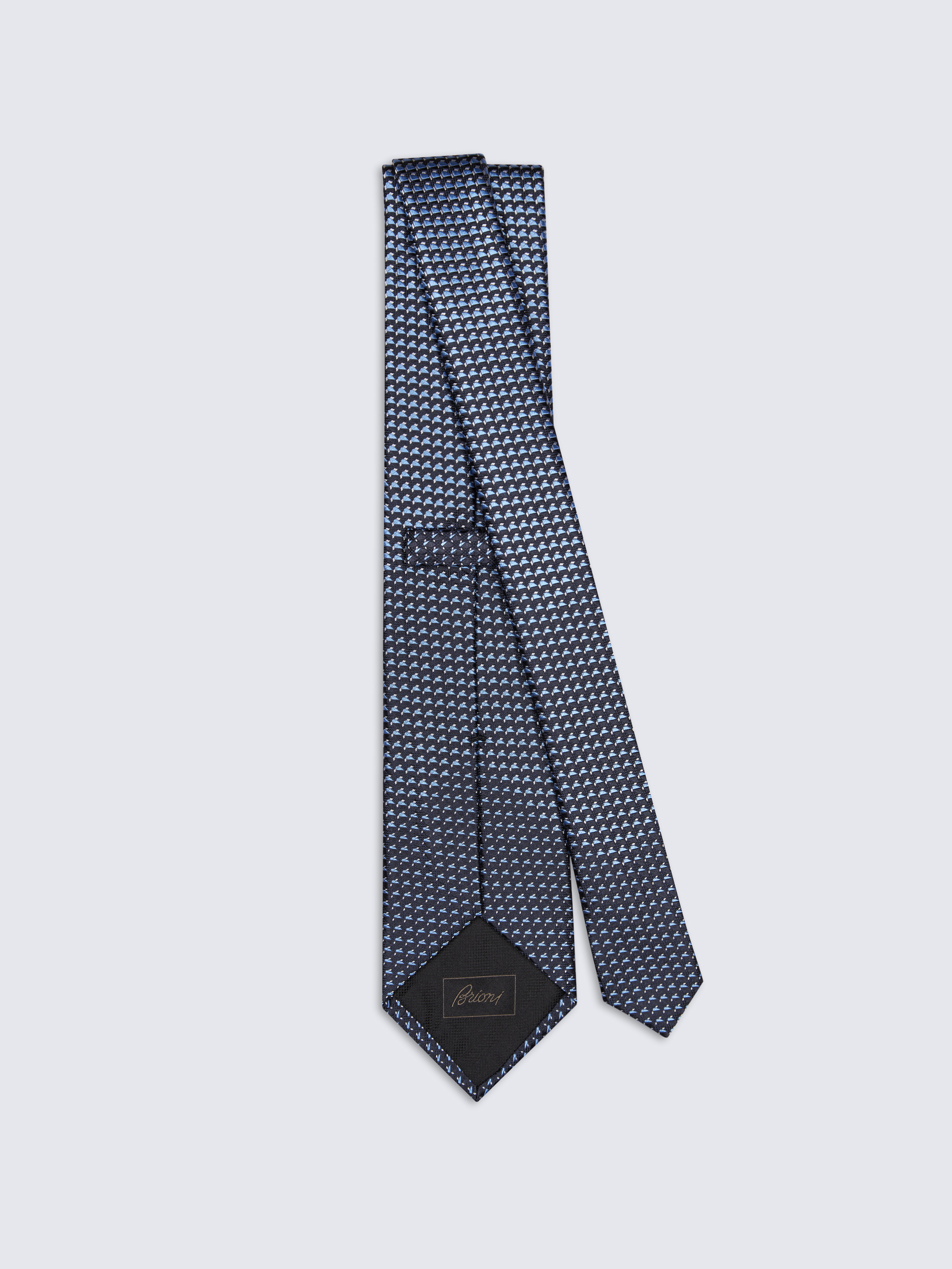 Brioni ネクタイ ネイビー ソリッド Original_ecom-O61Q00PC4681048E.jpg