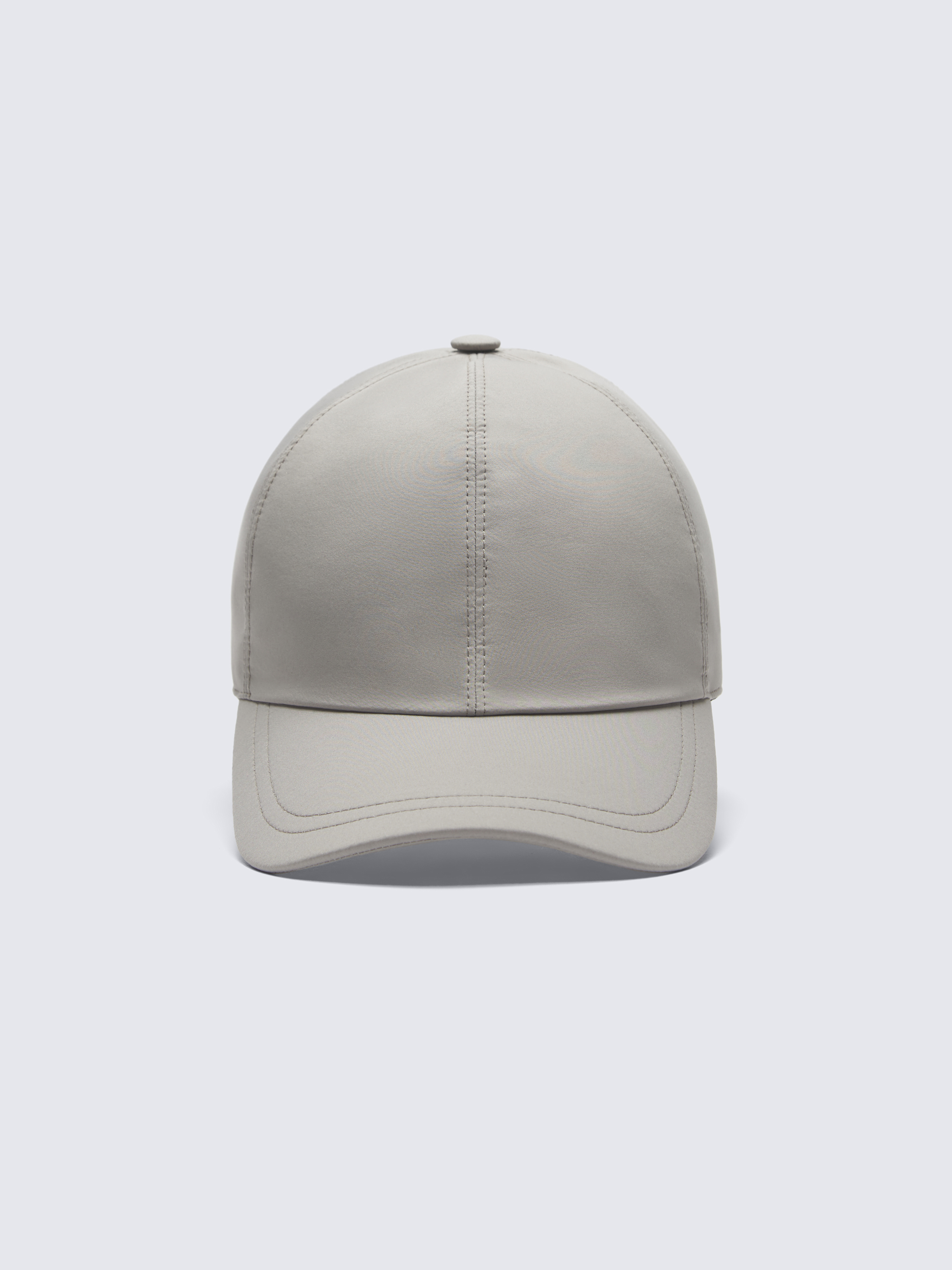 キャップ WOOALONG Slogan cotton cap LIGHT GREY WL242WCA02ULGY Light grey wool baseball cap