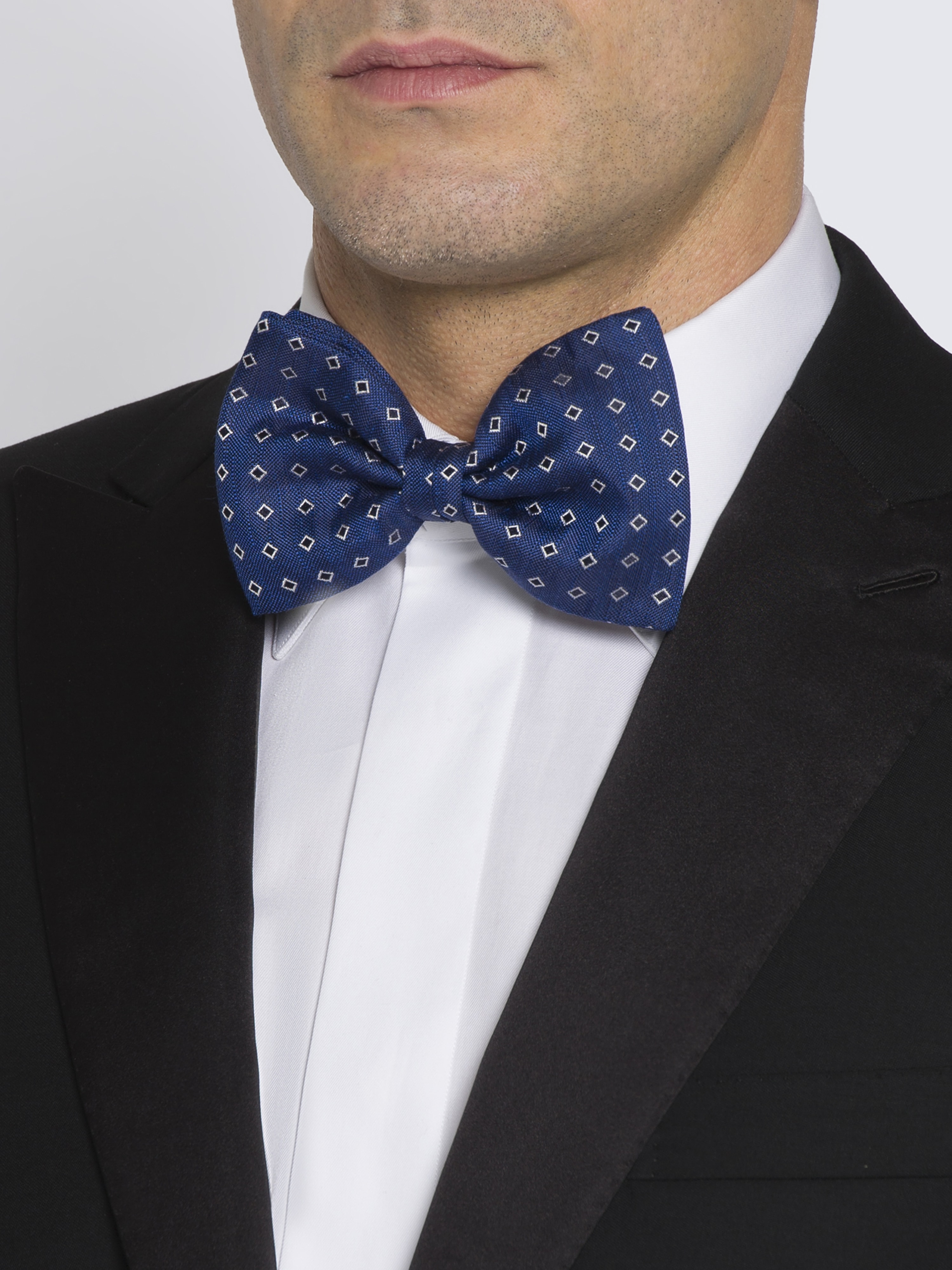 Royal blue silk bow tie  Brioni® US Official Store