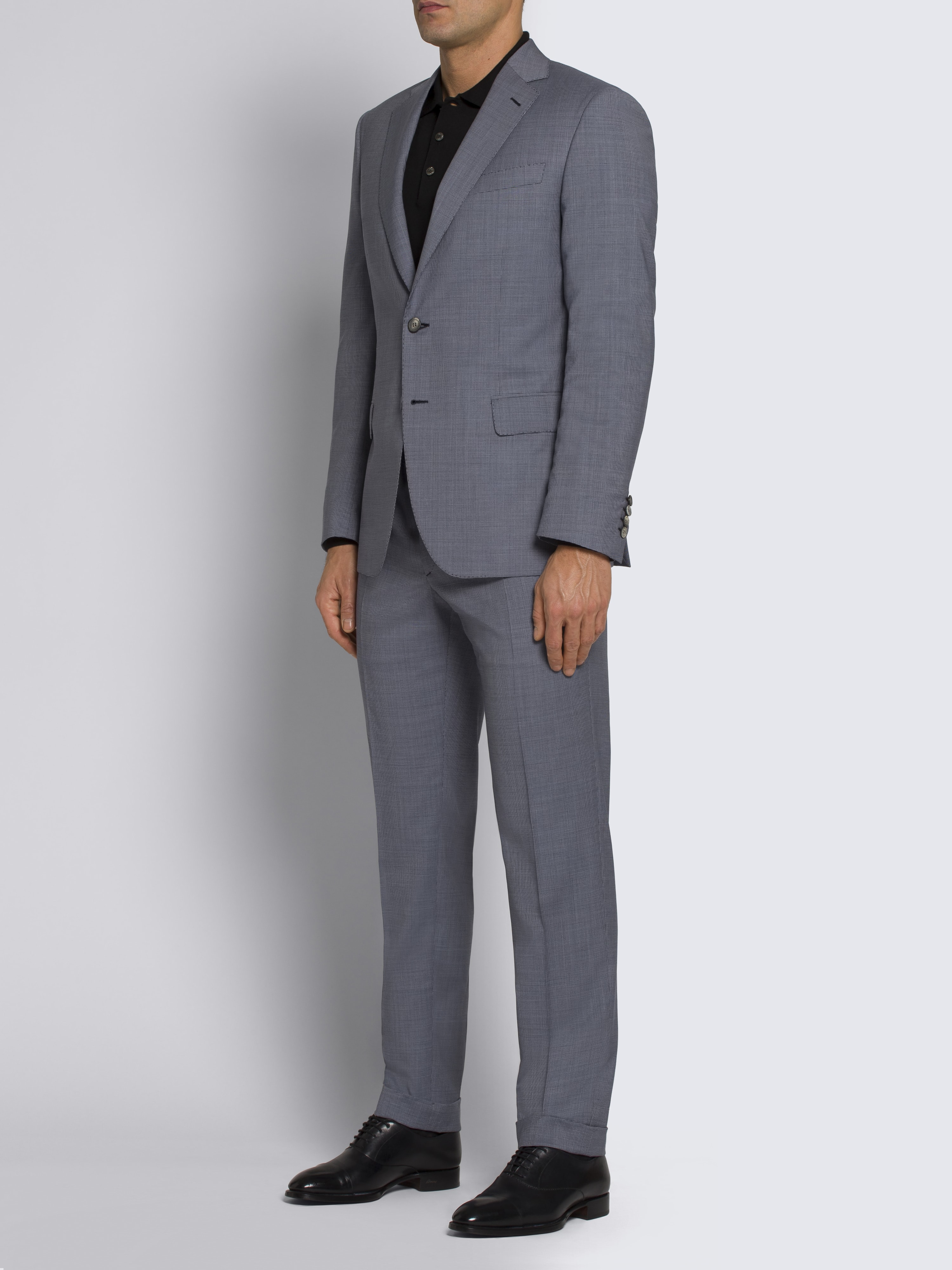 Sky blue Pre-Couture Ventiquattro suit | Brioni® MA Official Store