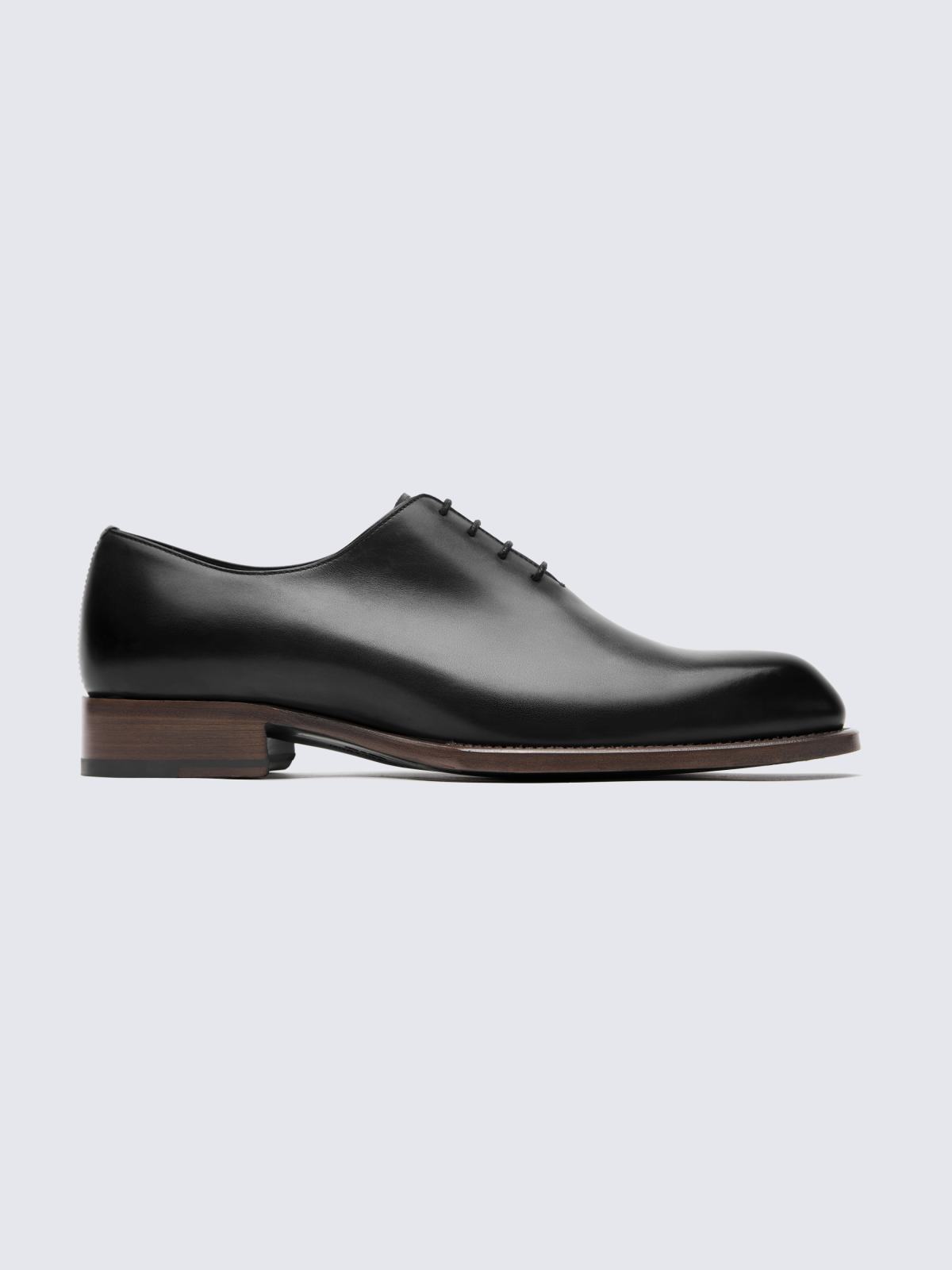 Black leather Cardinal shoes | Brioni® WW Official Store