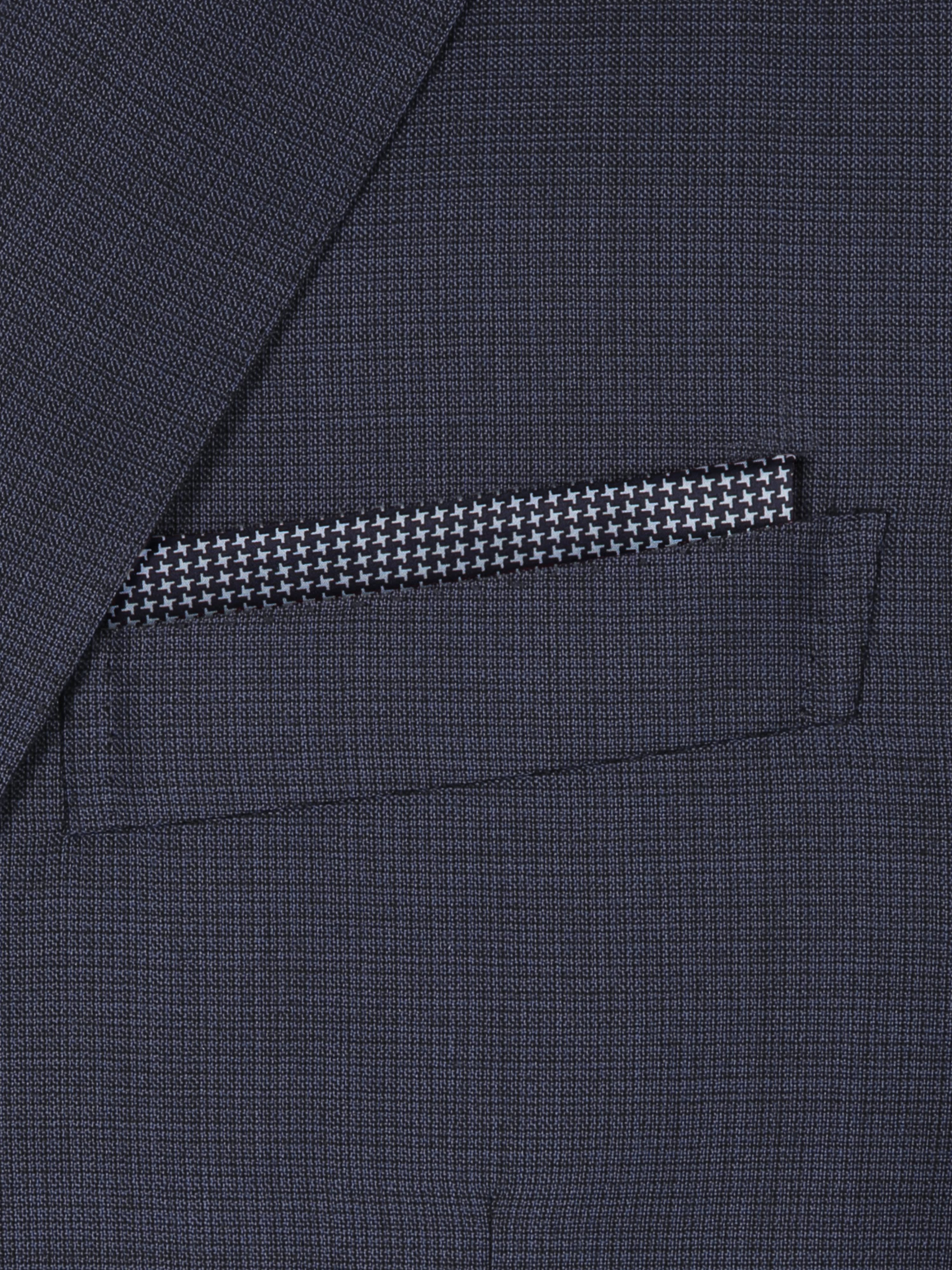 Navy blue silk pocket square | Brioni® US Official Store