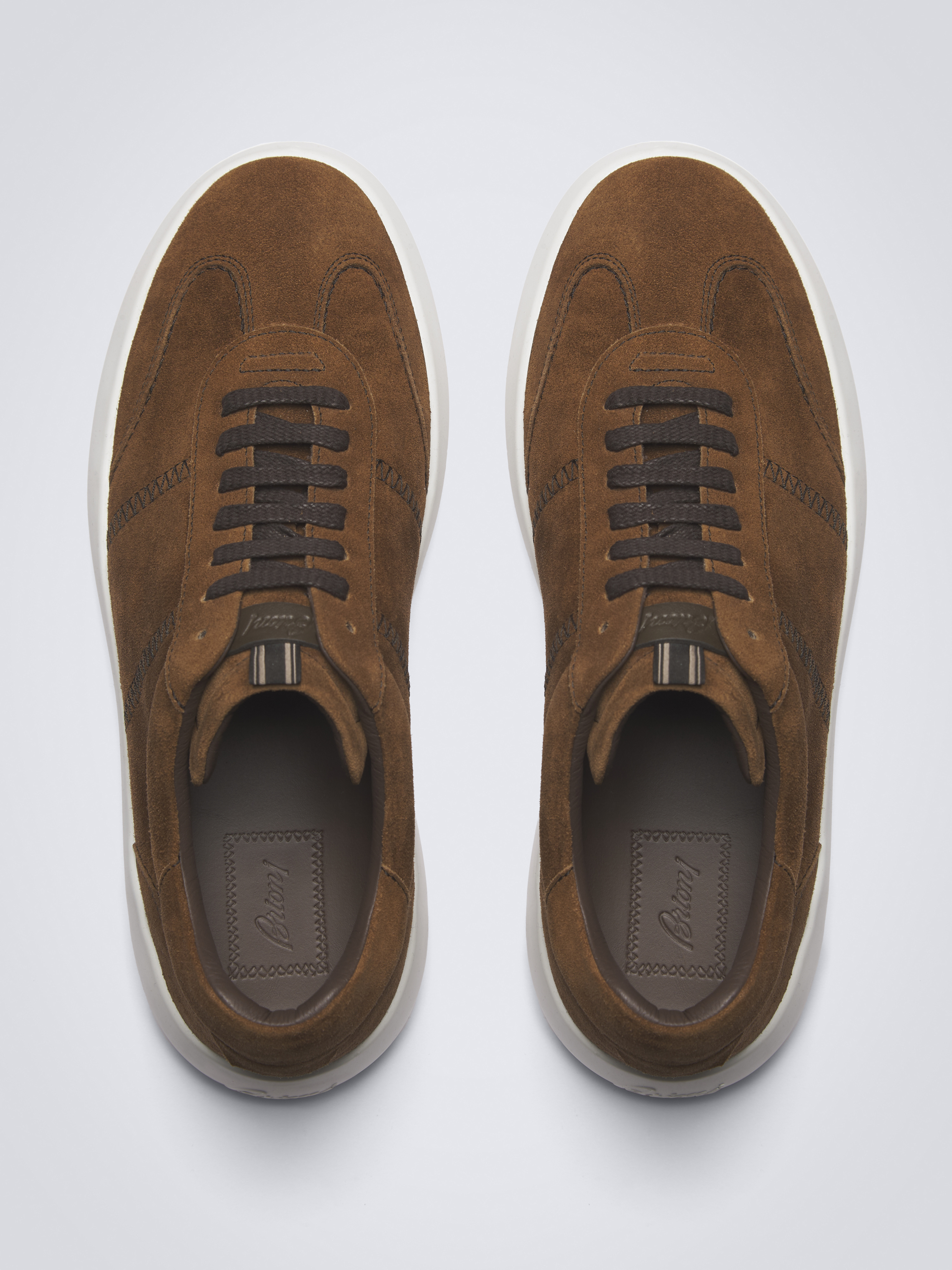 Brioni　ブリオーニ 高級スエード・クロコ スニーカー QHLW0LO97082400R.jpg