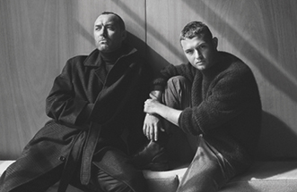 Jude Law and Raff Law fall winter 2022 campaign