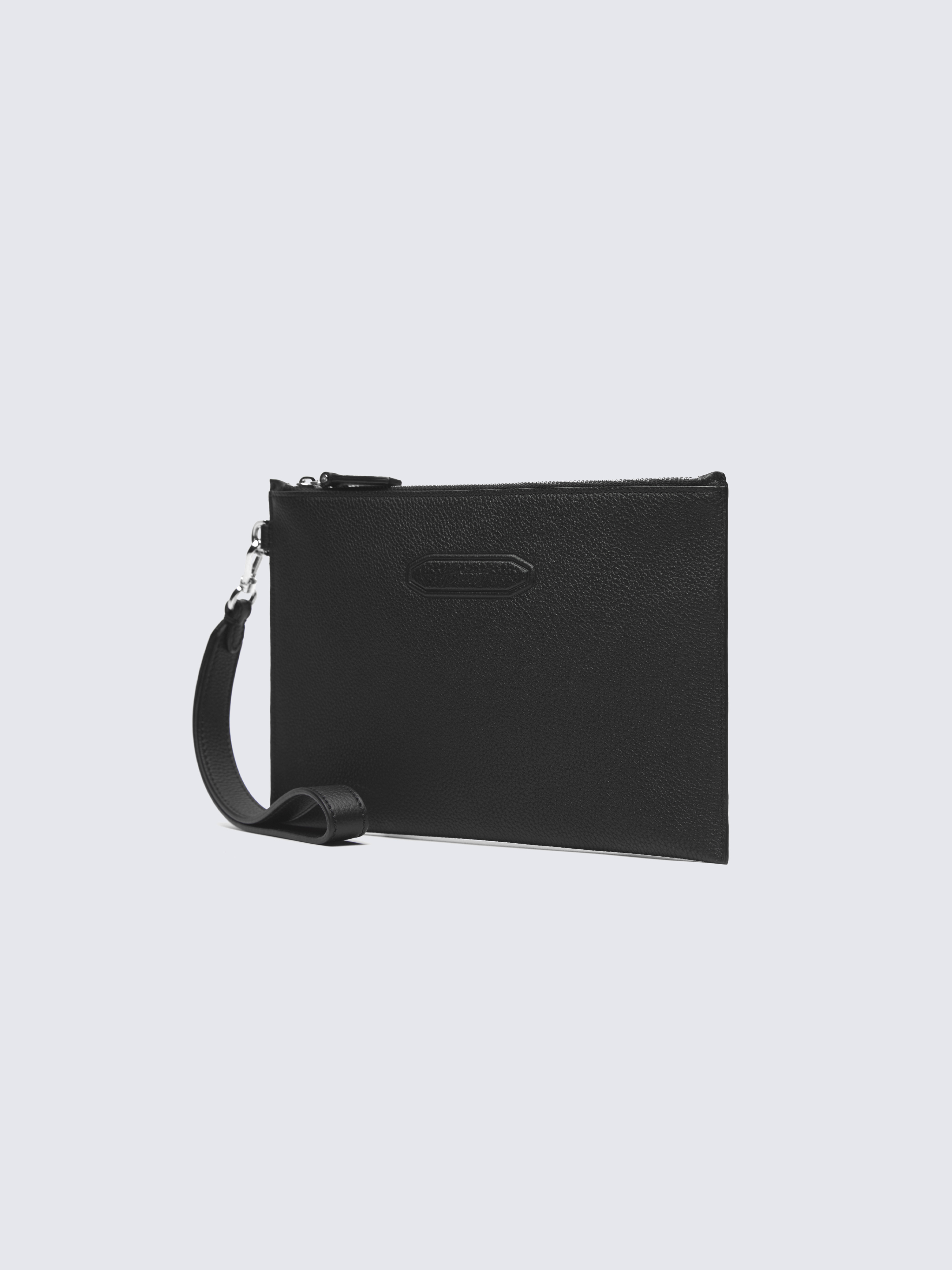 FUJITO Leather Mini Pouch Black | Directors Web Shop
