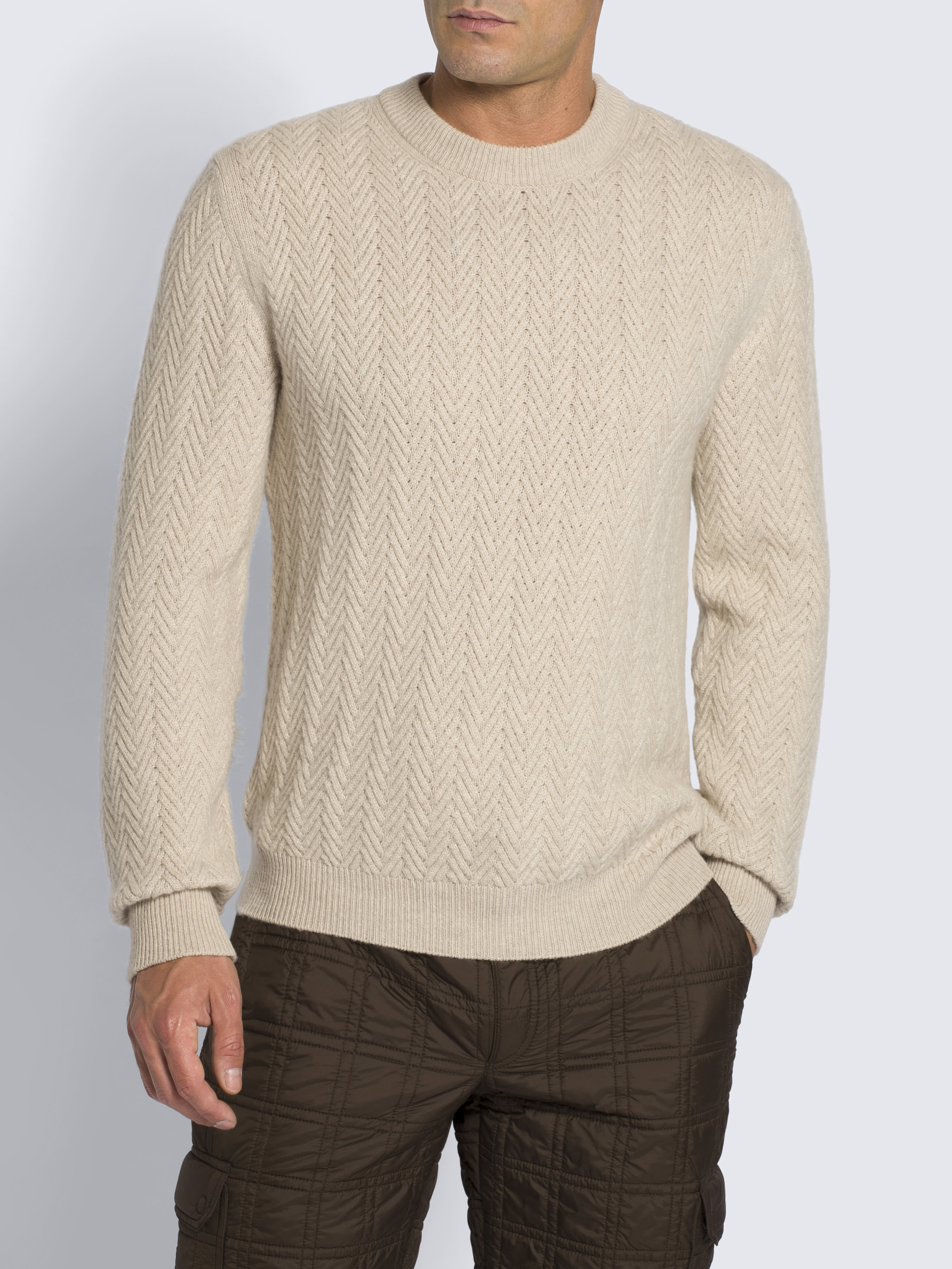 Brioni cable-knit Cotton T-shirt - Farfetch