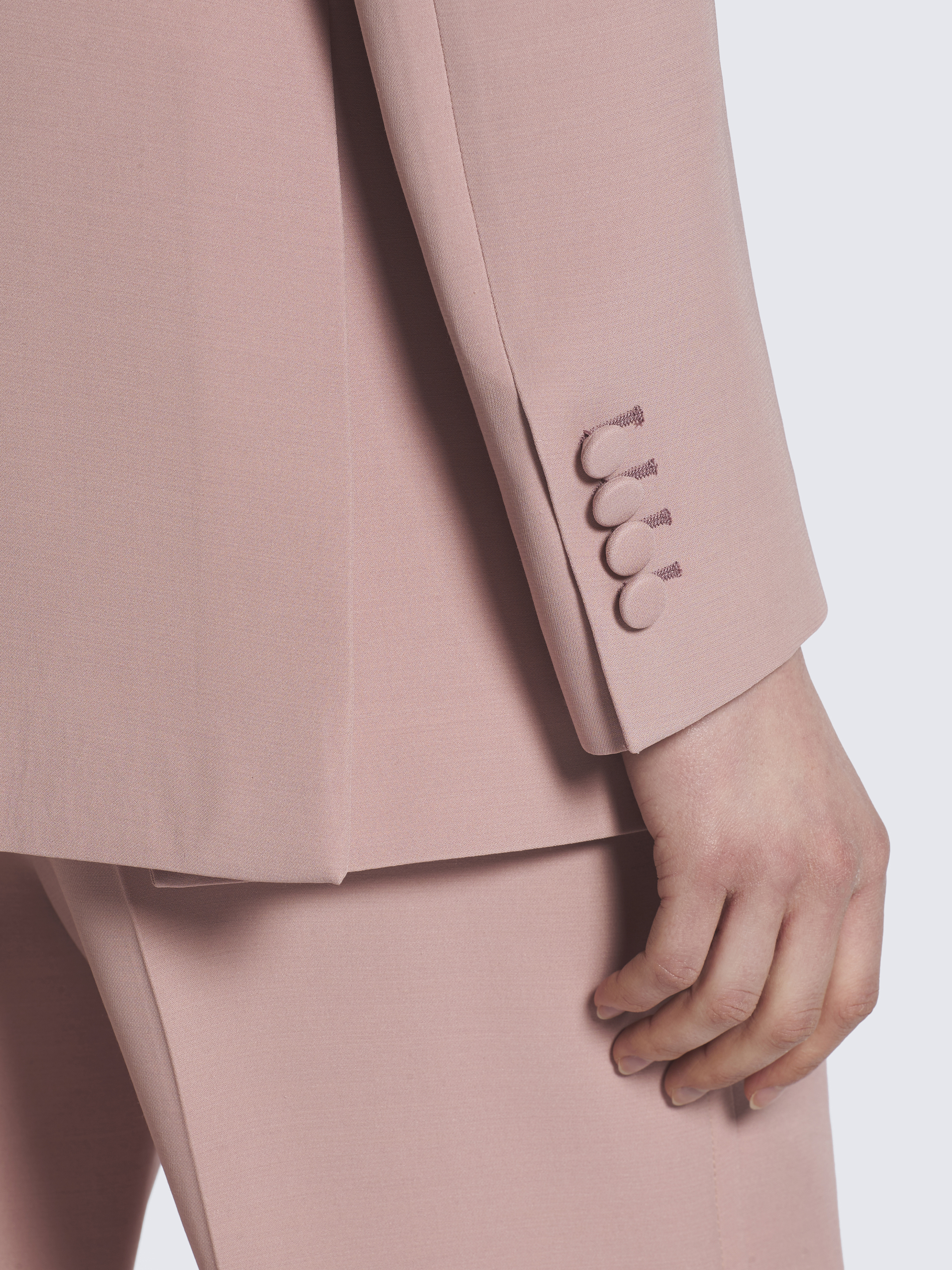 ジャケット Brioni 'Flavia' blazer Dusty pink silk Flavia jacket