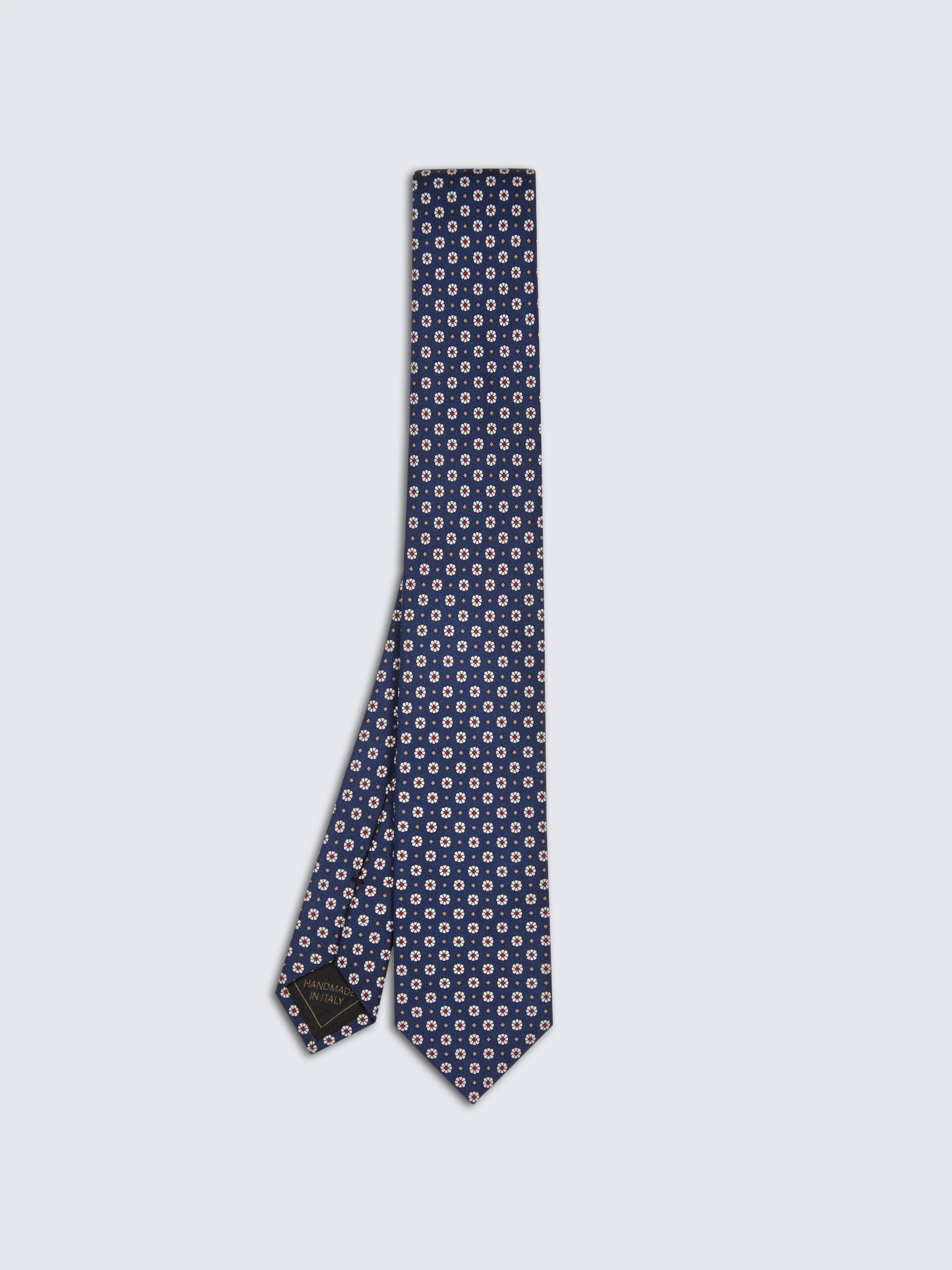 【ネクタイ】　ブリオーニ　ネイビー　ブルー 中古・古着通販】BRIONI (ブリオーニ) プリーツネクタイ