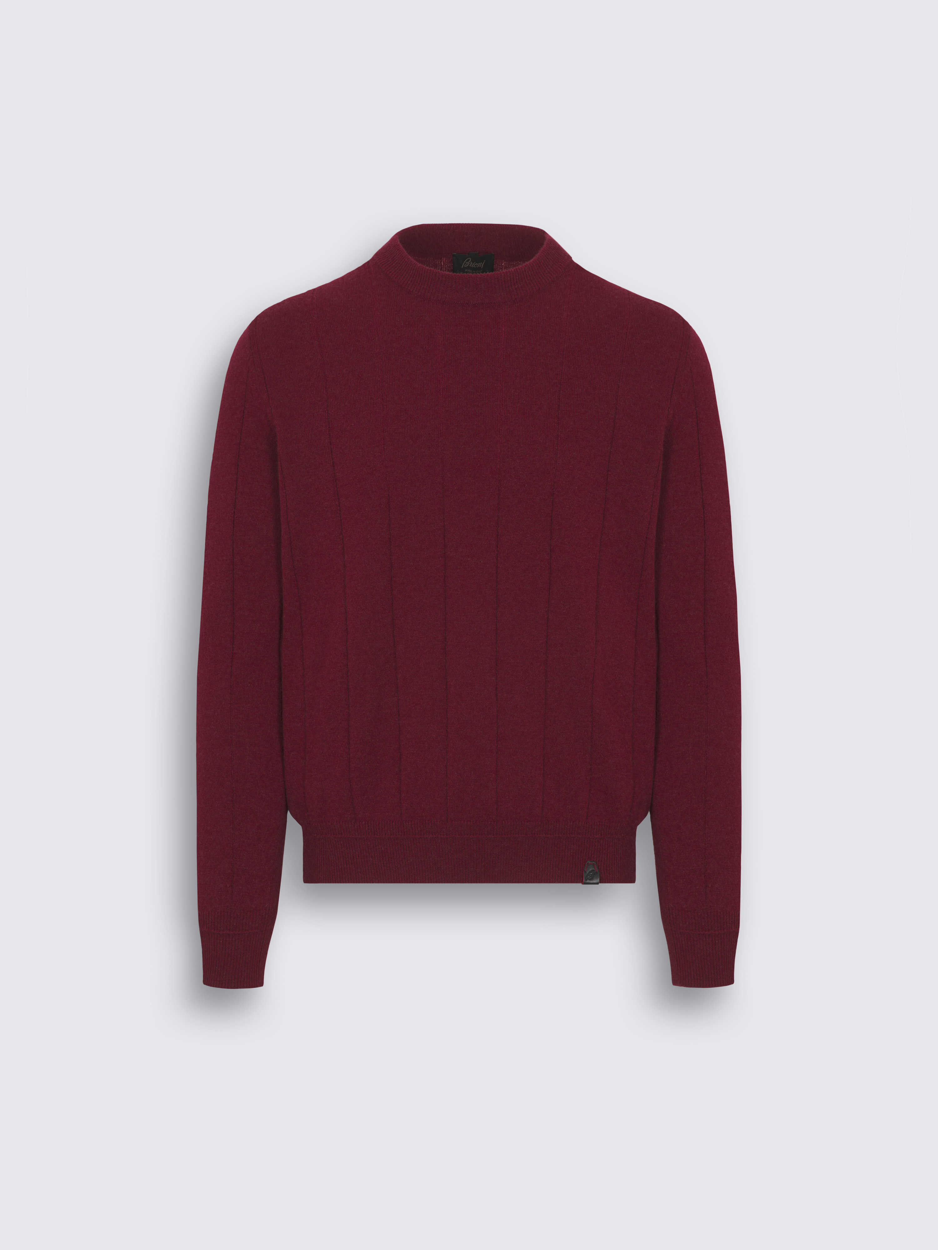 Brioni バーガンディ セーター 48 UMQ90LO2K086110F.jpg