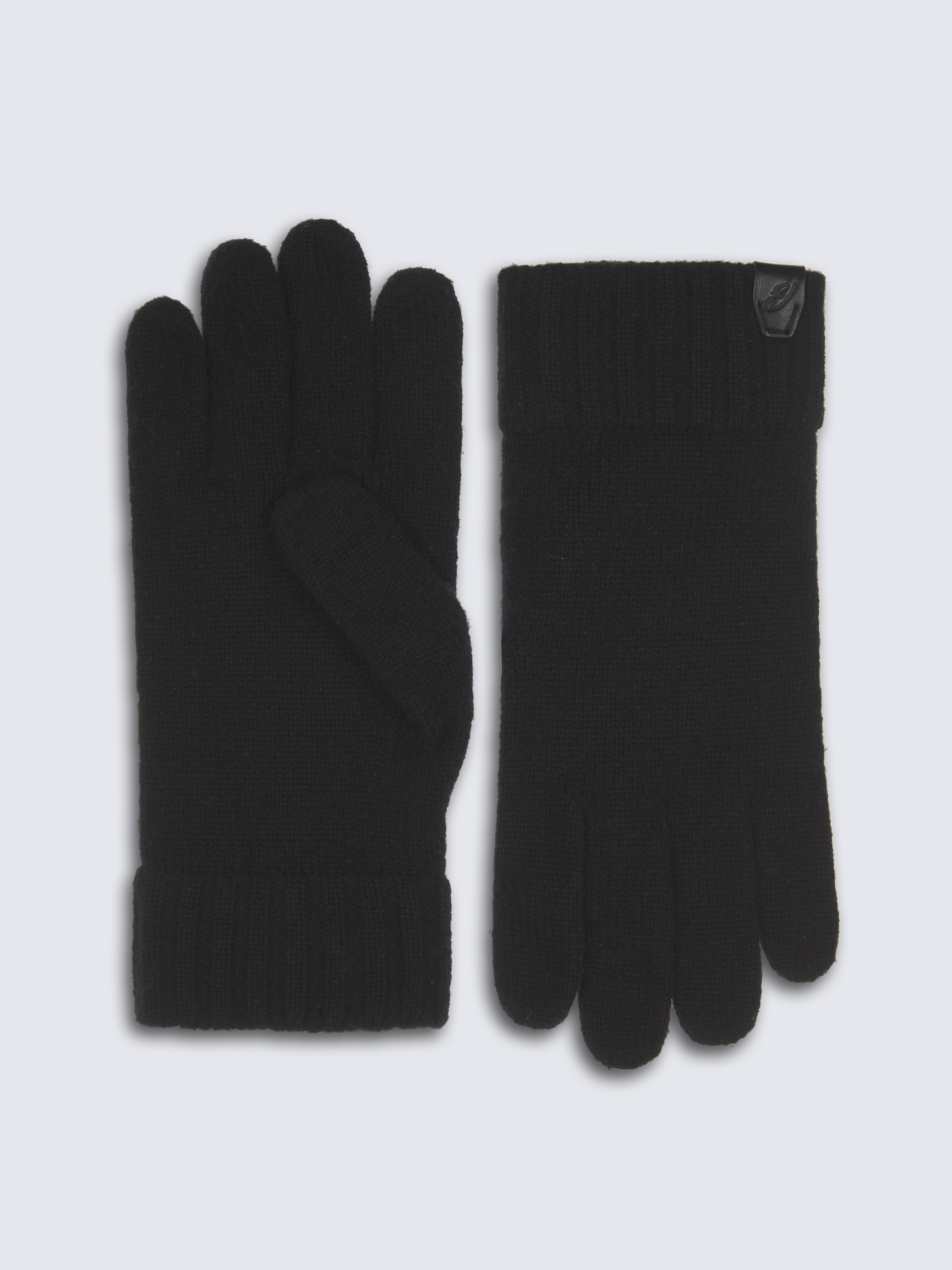 NWT shops Forte black cashmere tech gloves