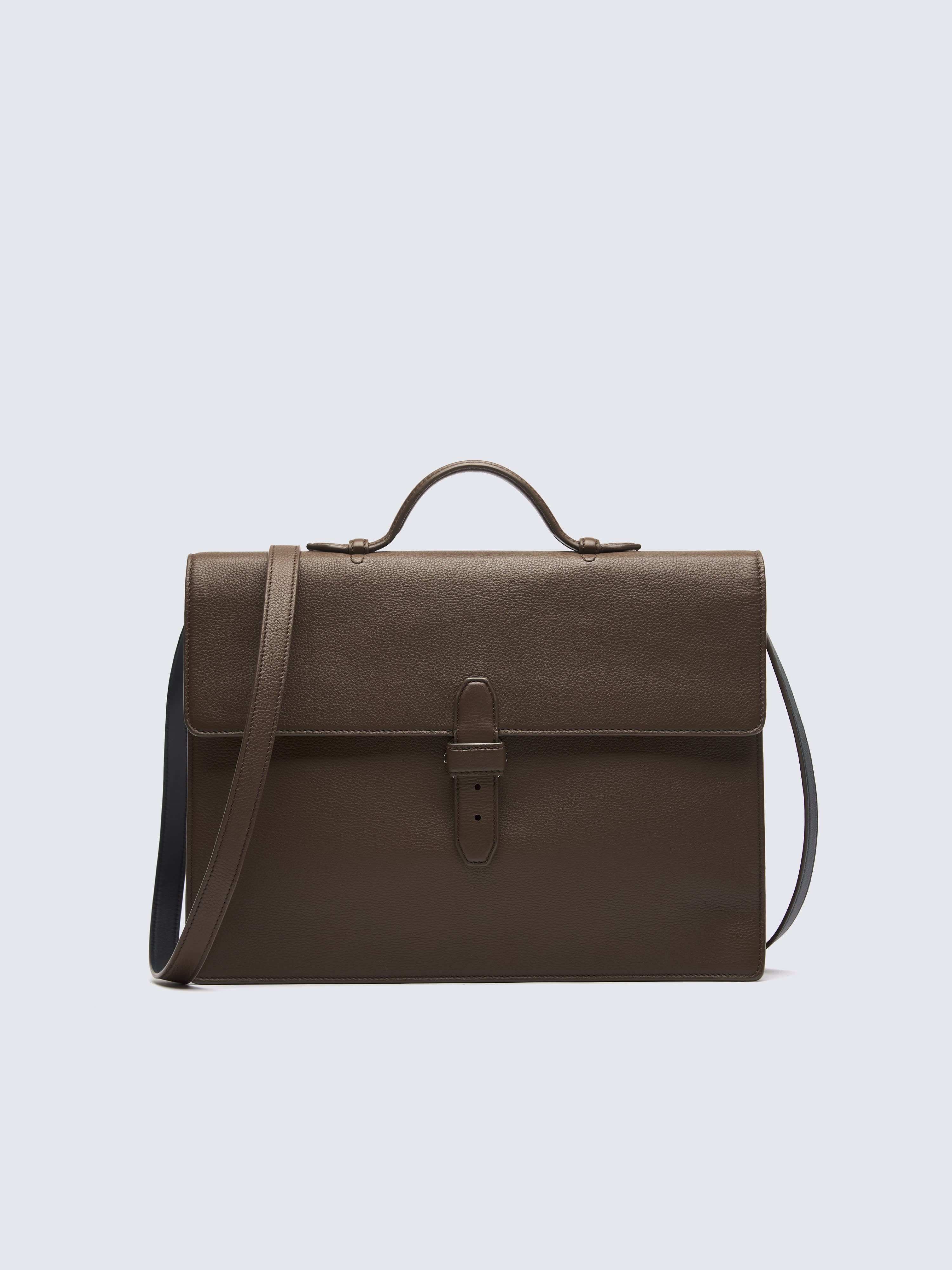 Shop BAIGIO Men's Genuine Leather Shoulde – Luggage Factory