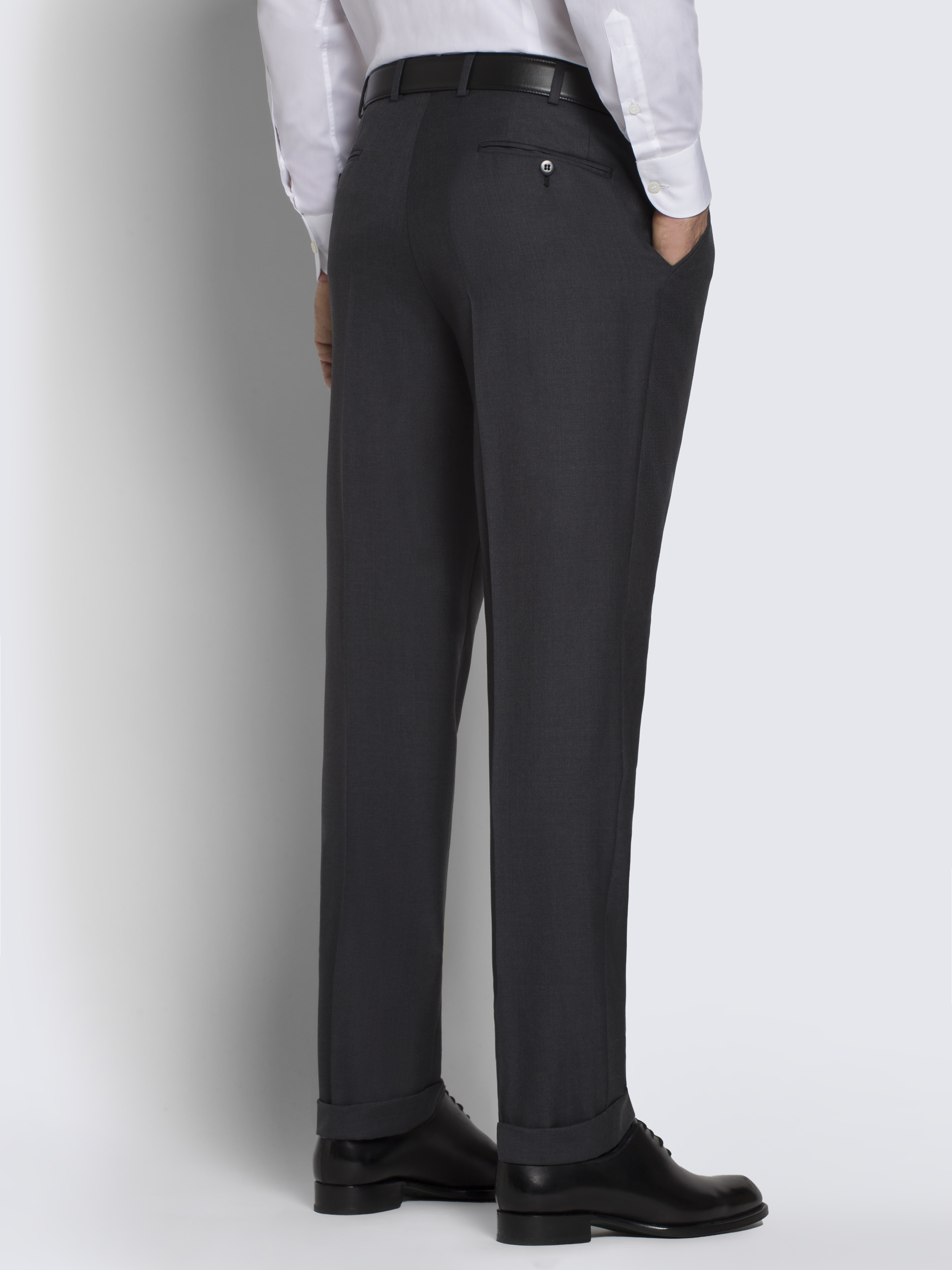 Essential grey Super 160's wool Brunico suit